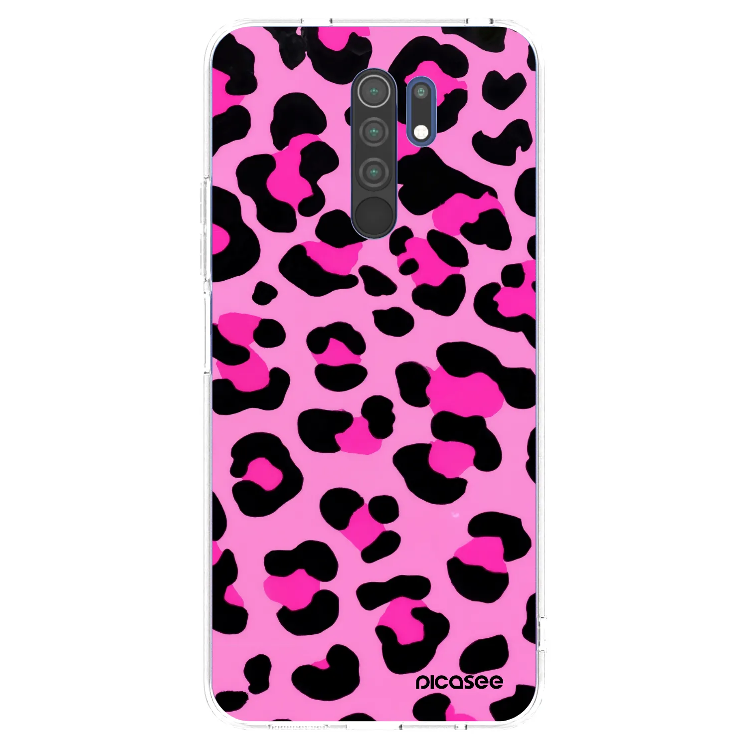 Picasee silikonski prozorni ovitek za Xiaomi Redmi 9 - Pink Tiger