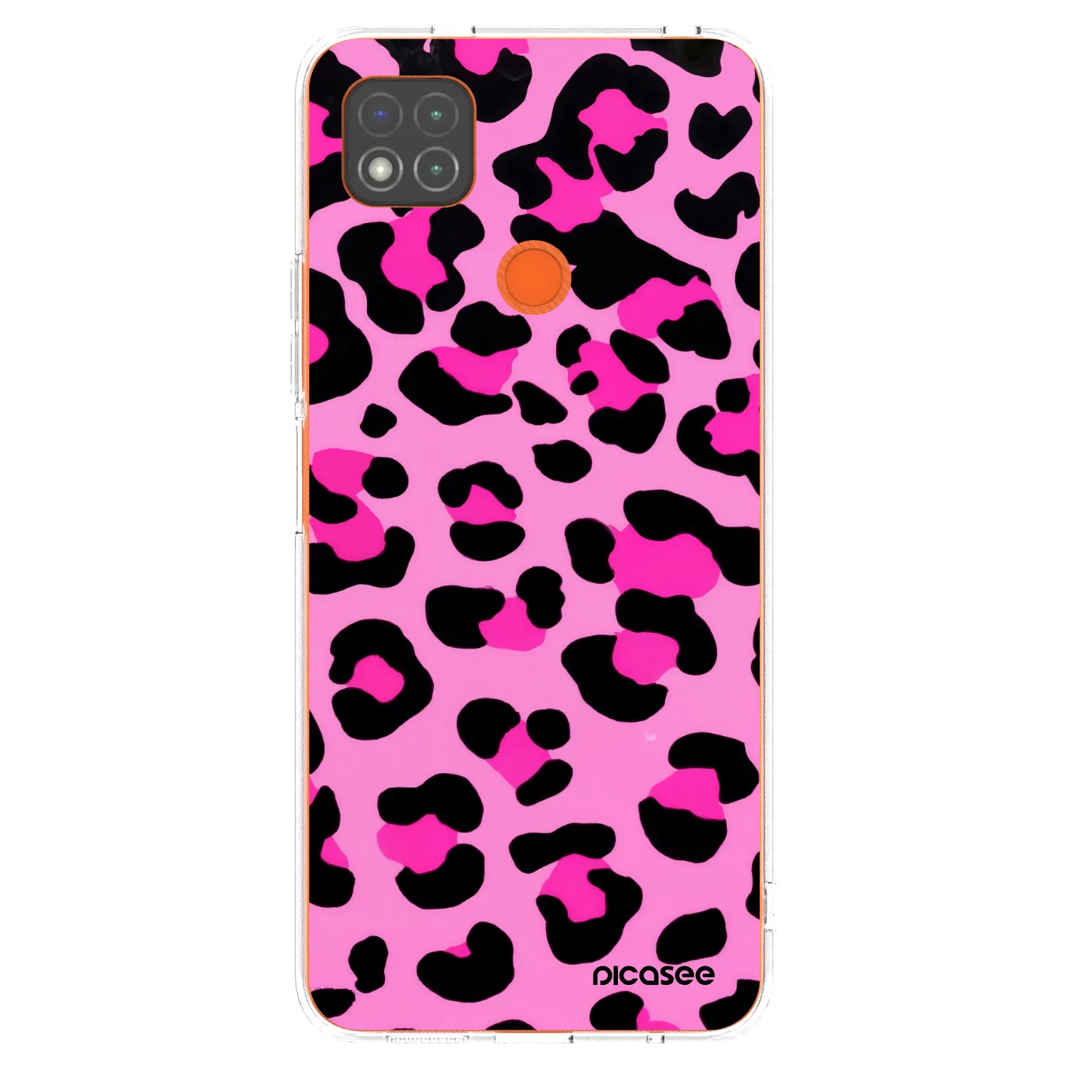 Picasee silikonski prozorni ovitek za Xiaomi Redmi 9C - Pink Tiger