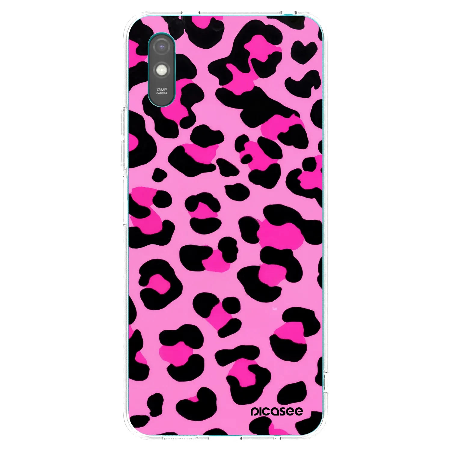 Picasee silikonski prozorni ovitek za Xiaomi Redmi 9A - Pink Tiger