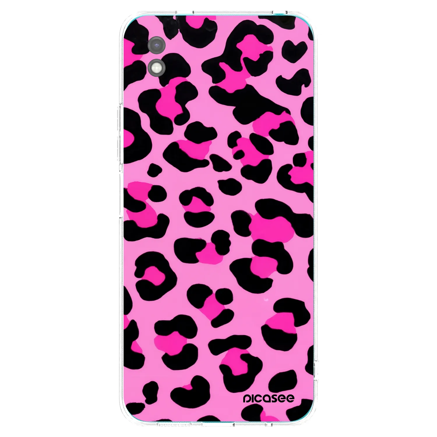 Picasee silikonski črni ovitek za Xiaomi Redmi 9A - Pink Tiger