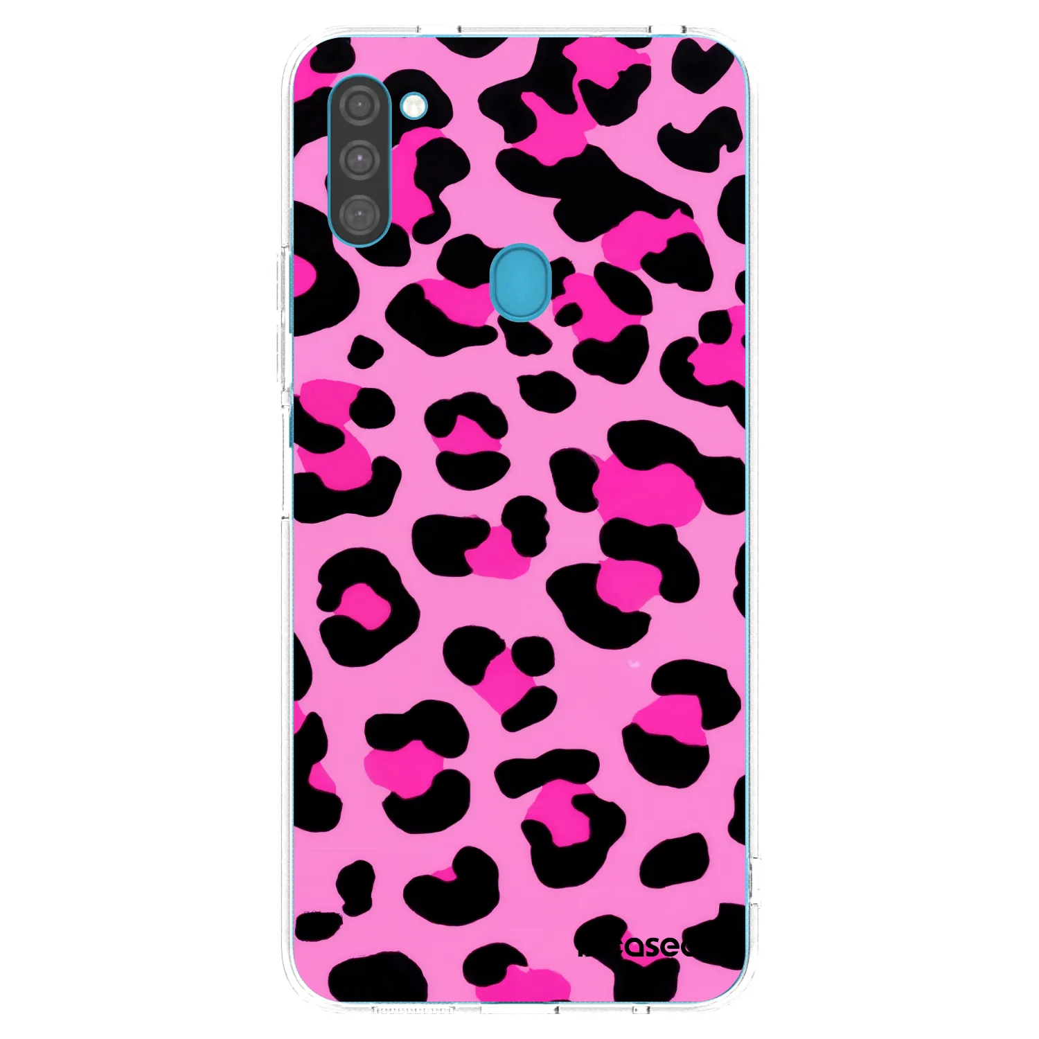 Picasee silikonski prozorni ovitek za Samsung Galaxy M11 - Pink Tiger