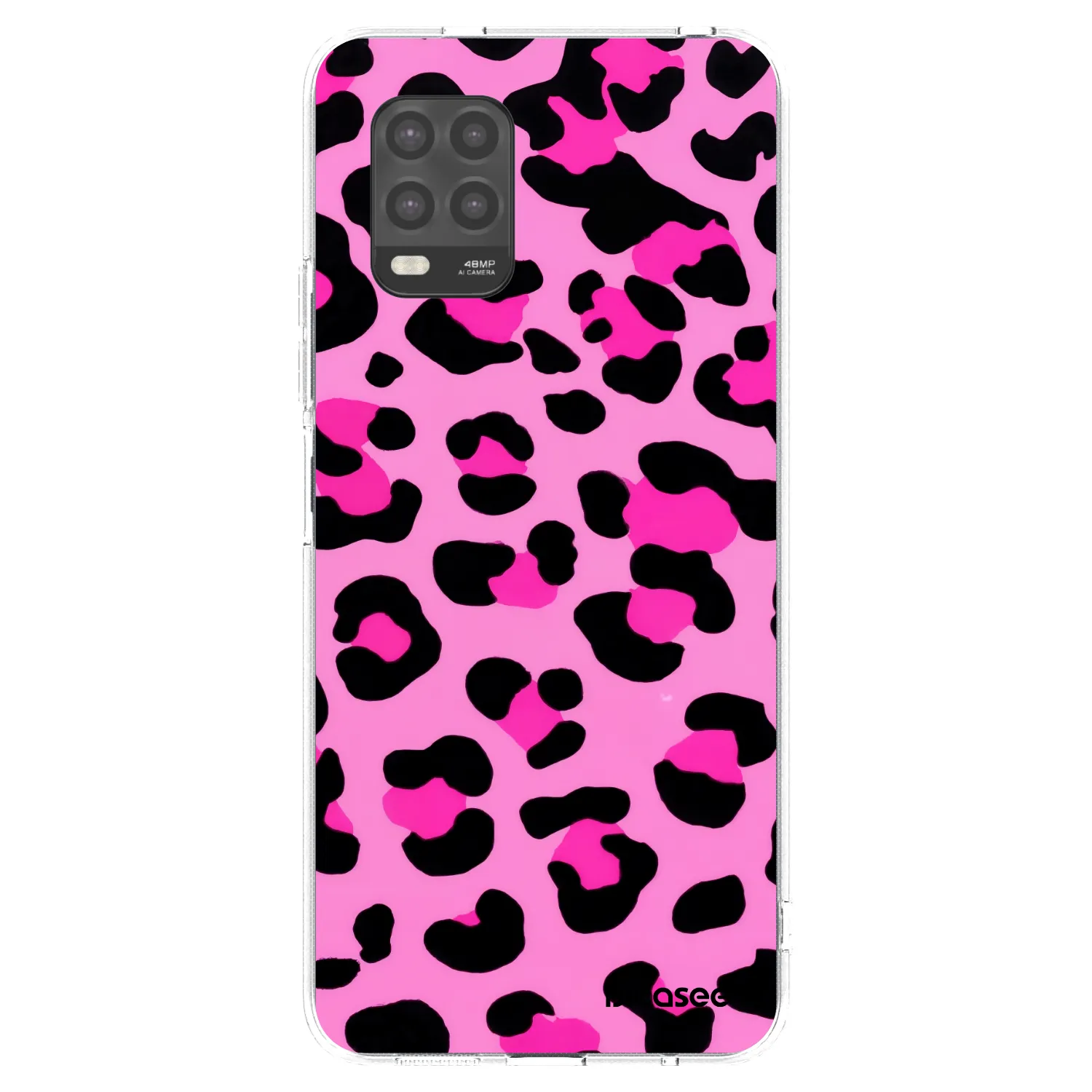 Picasee silikonski prozorni ovitek za Xiaomi Mi 10 Lite - Pink Tiger