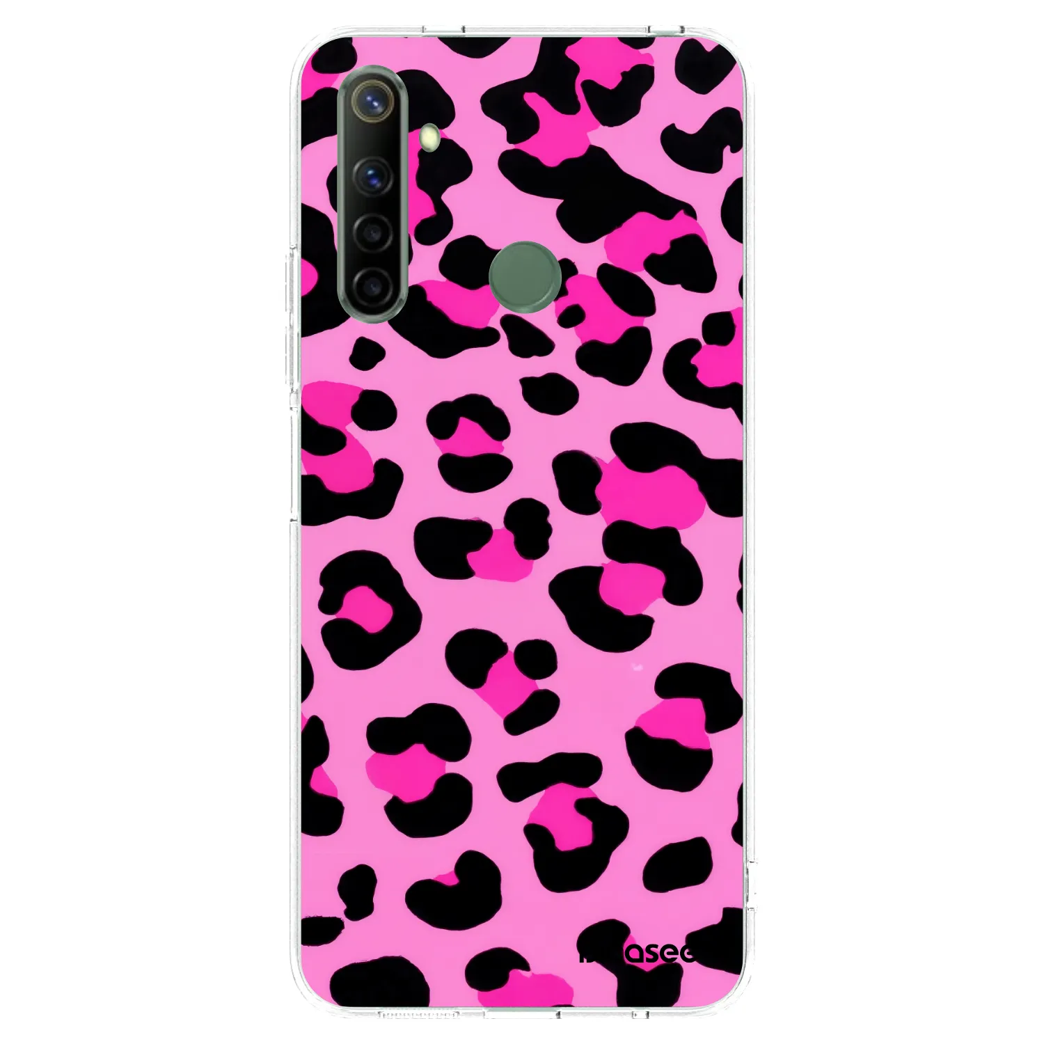 Picasee silikonski prozorni ovitek za Realme 6i - Pink Tiger