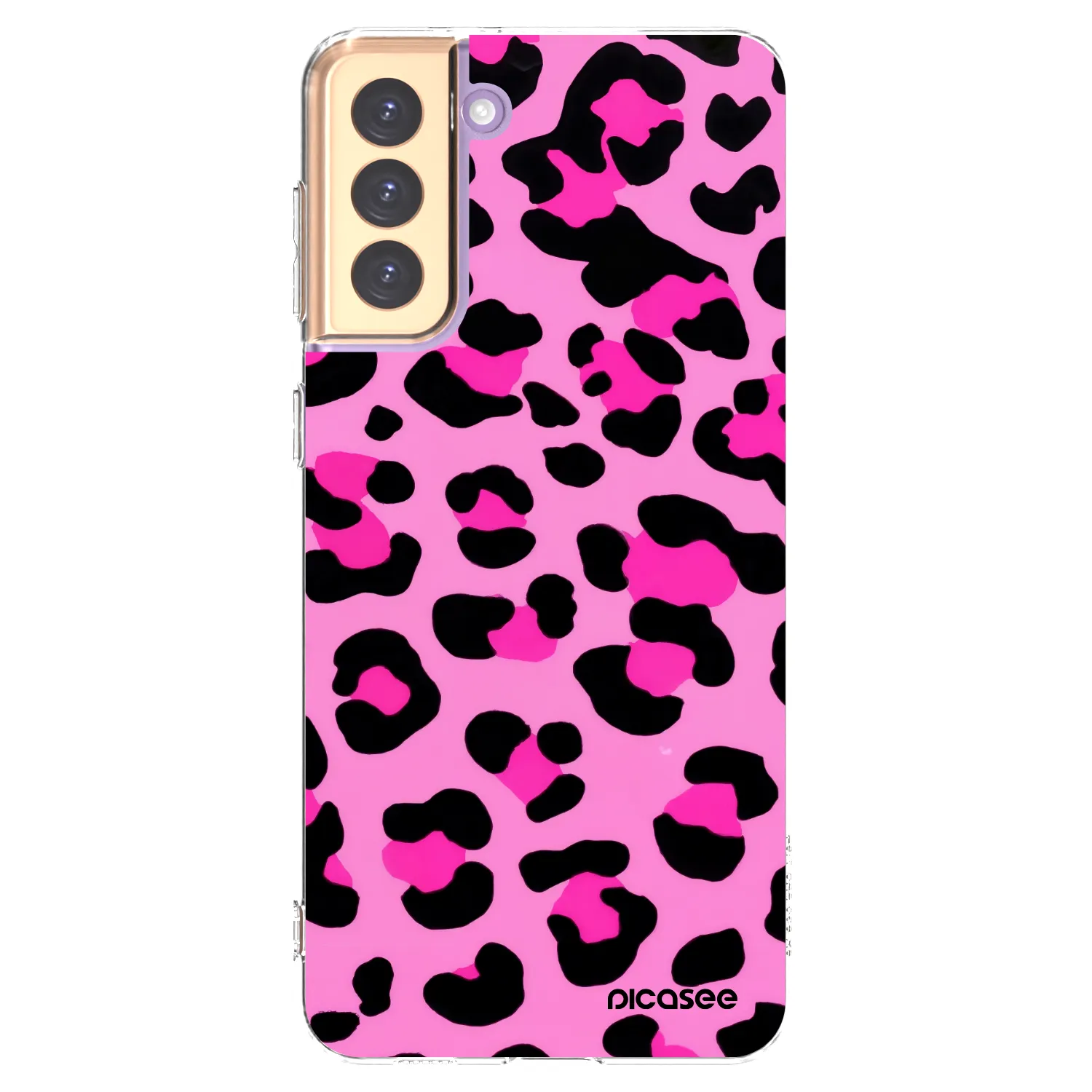 Picasee silikonski prozorni ovitek za Samsung Galaxy S21+ 5G G996F - Pink Tiger
