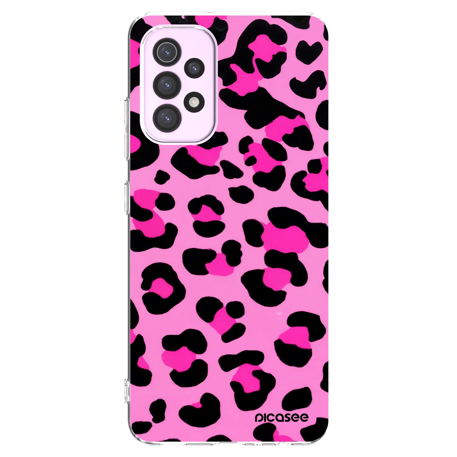 Picasee silikonski prozorni ovitek za Samsung Galaxy A32 5G A326B - Pink Tiger