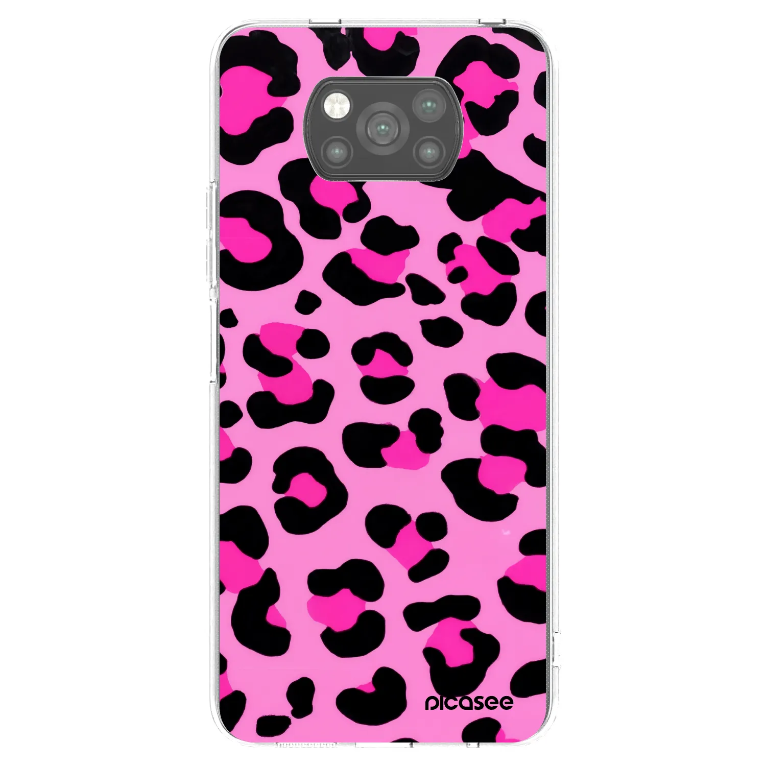 Picasee silikonski črni ovitek za Xiaomi Poco X3 Pro - Pink Tiger