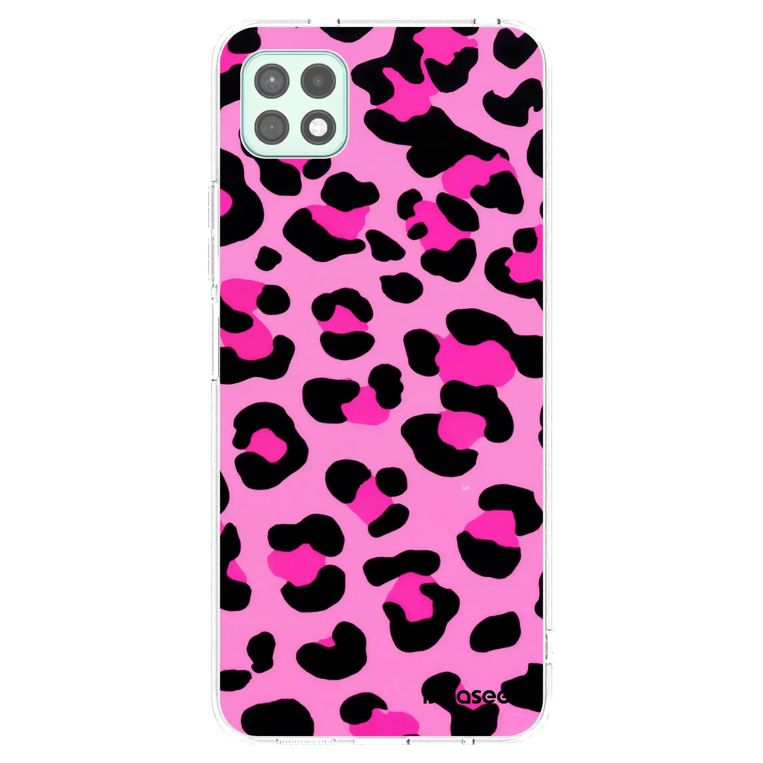 Picasee silikonski prozorni ovitek za Samsung Galaxy A22 A226B 5G - Pink Tiger