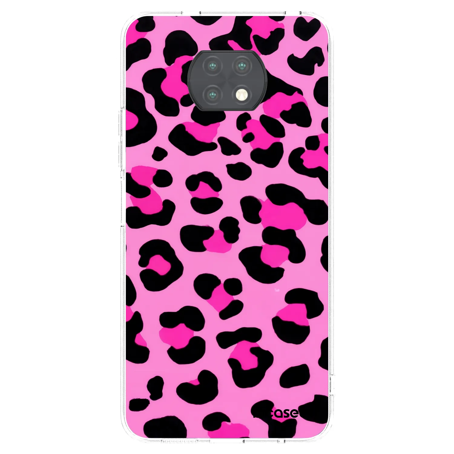 Picasee silikonski prozorni ovitek za Xiaomi Redmi Note 9T - Pink Tiger