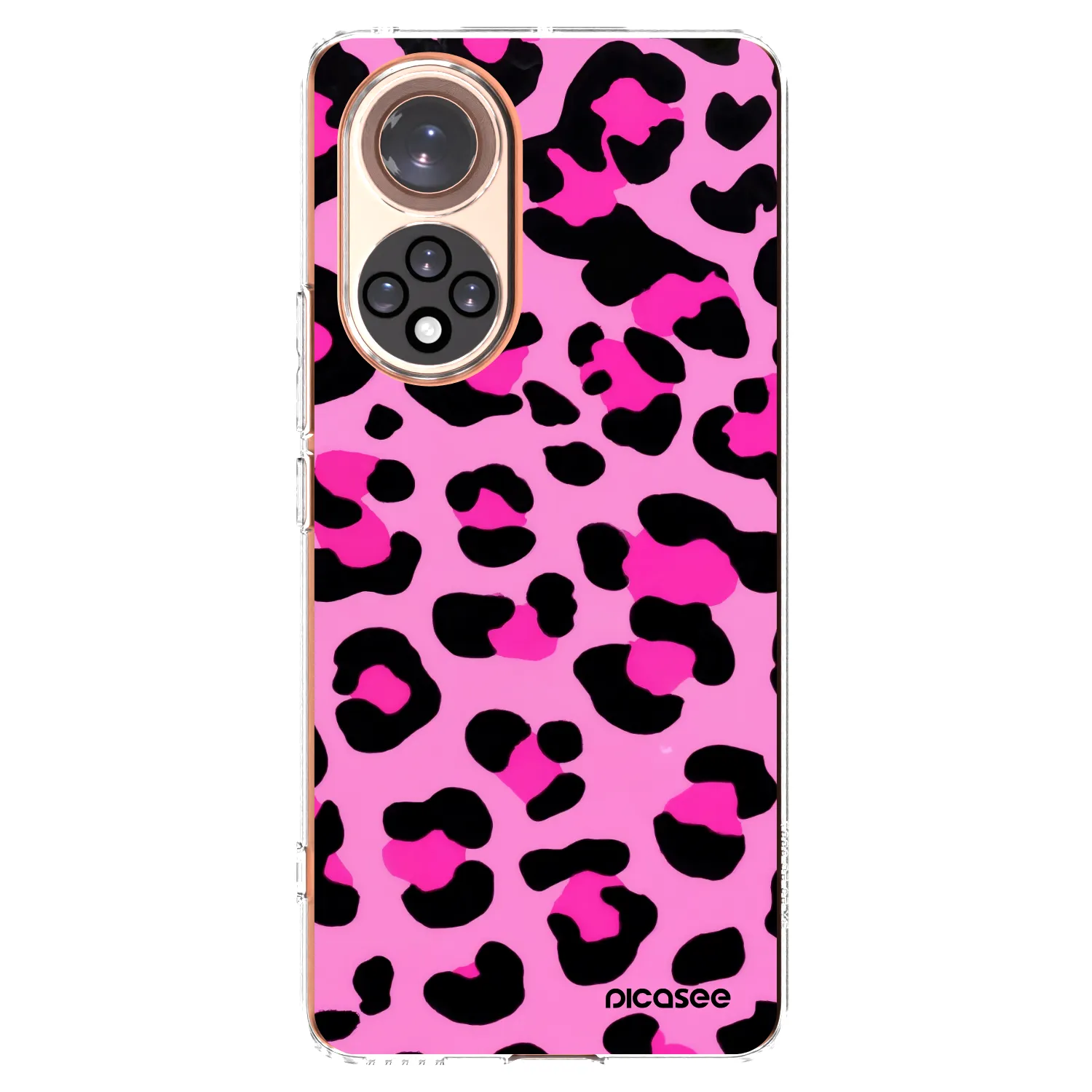 Picasee silikonski prozorni ovitek za Huawei Nova 9 - Pink Tiger