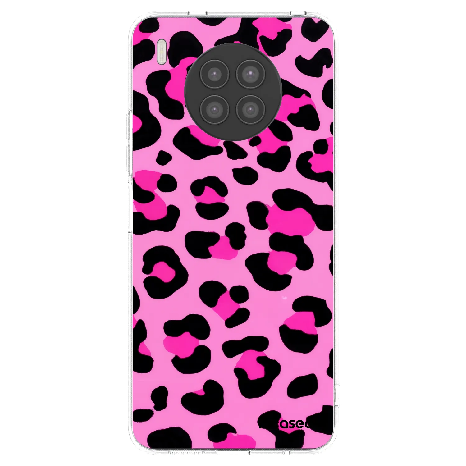 Picasee silikonski prozorni ovitek za Huawei Nova 8i - Pink Tiger