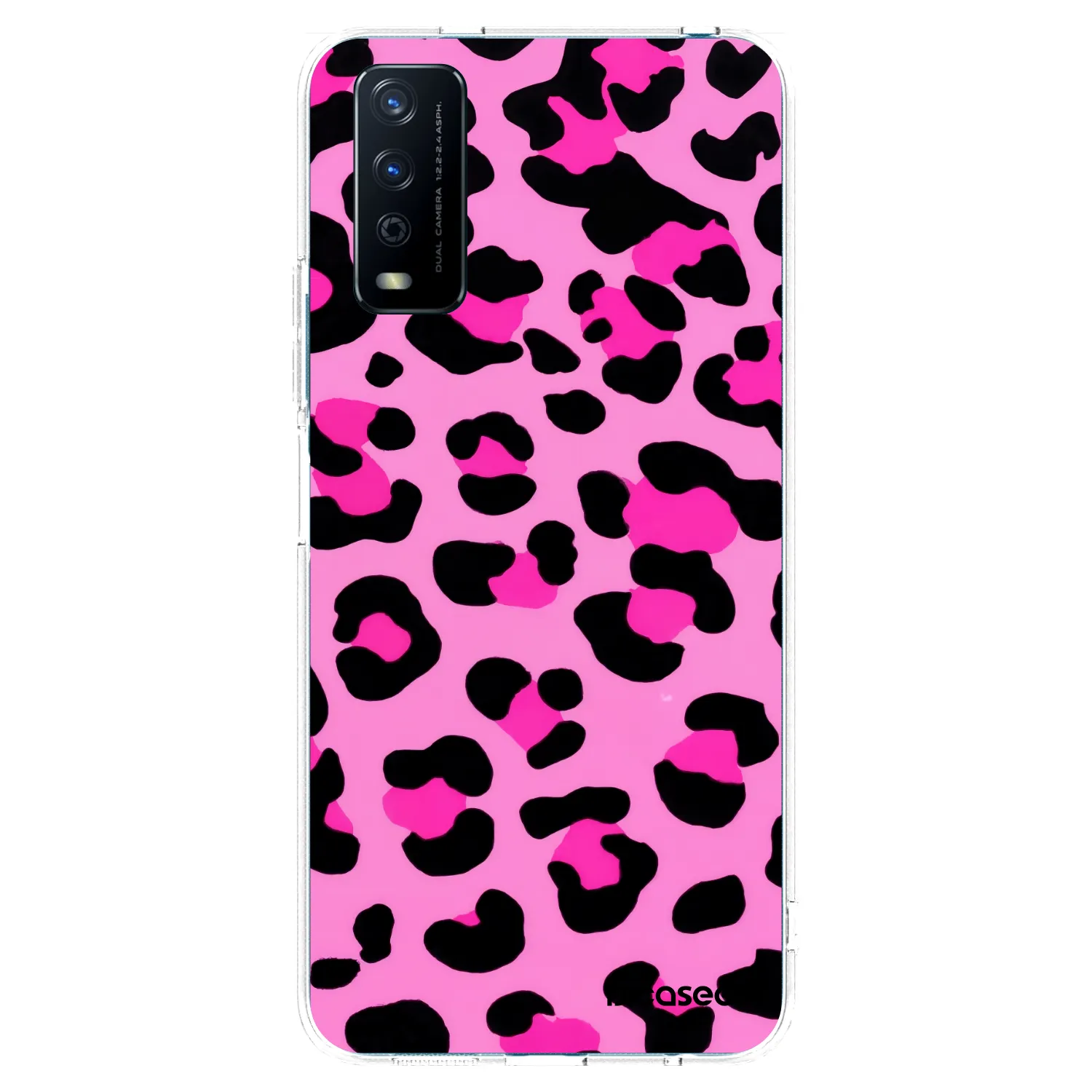 Picasee silikonski prozorni ovitek za Vivo Y11s - Pink Tiger