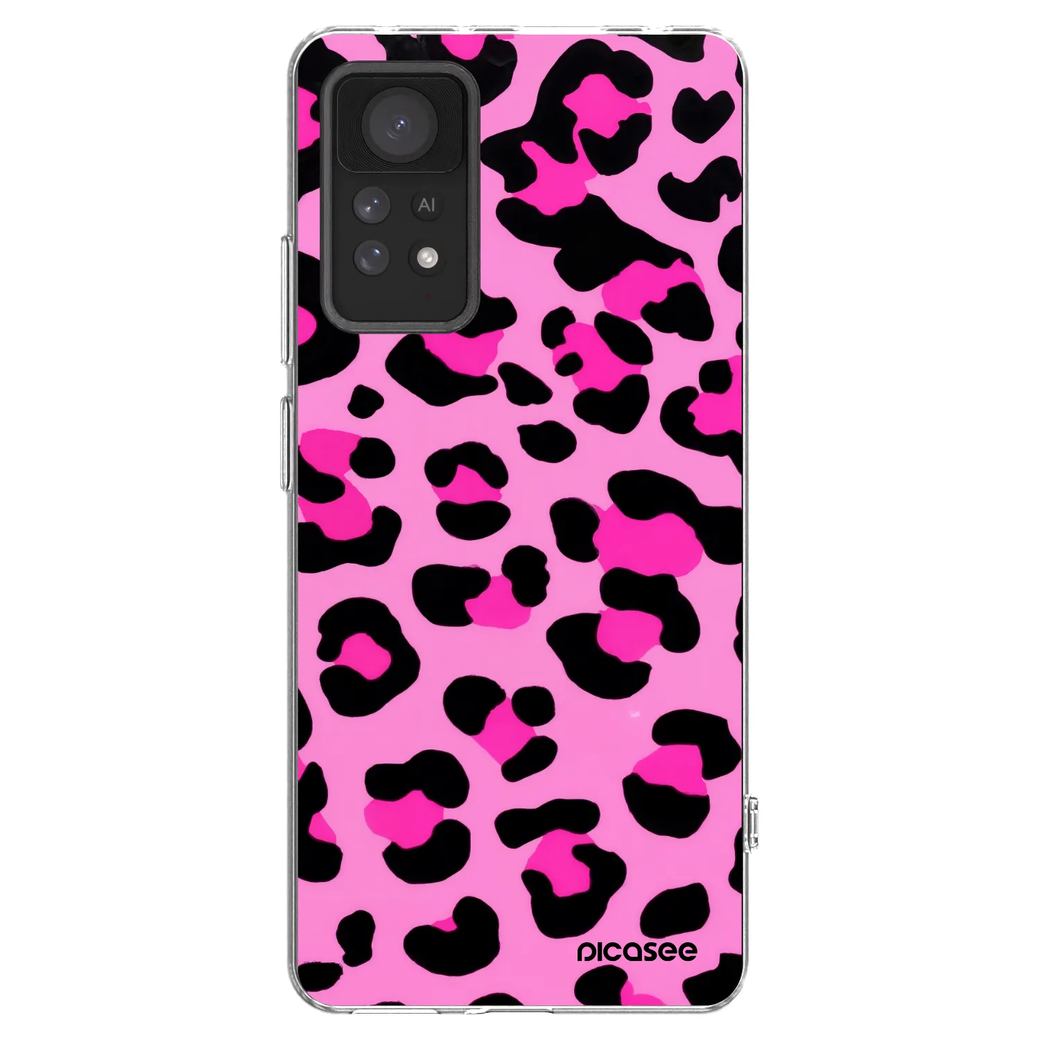 Picasee silikonski prozorni ovitek za Xiaomi Redmi Note 11 Pro 5G - Pink Tiger