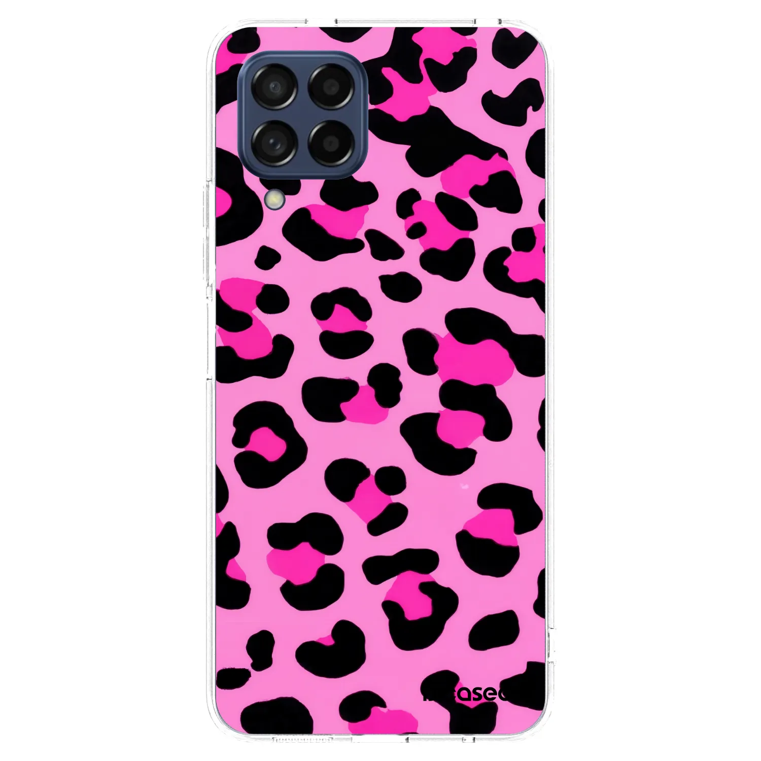 Picasee silikonski prozorni ovitek za Samsung Galaxy M53 5G - Pink Tiger