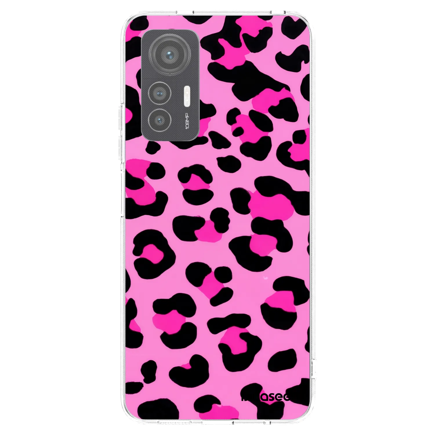 Picasee silikonski prozorni ovitek za Xiaomi 12 Lite - Pink Tiger
