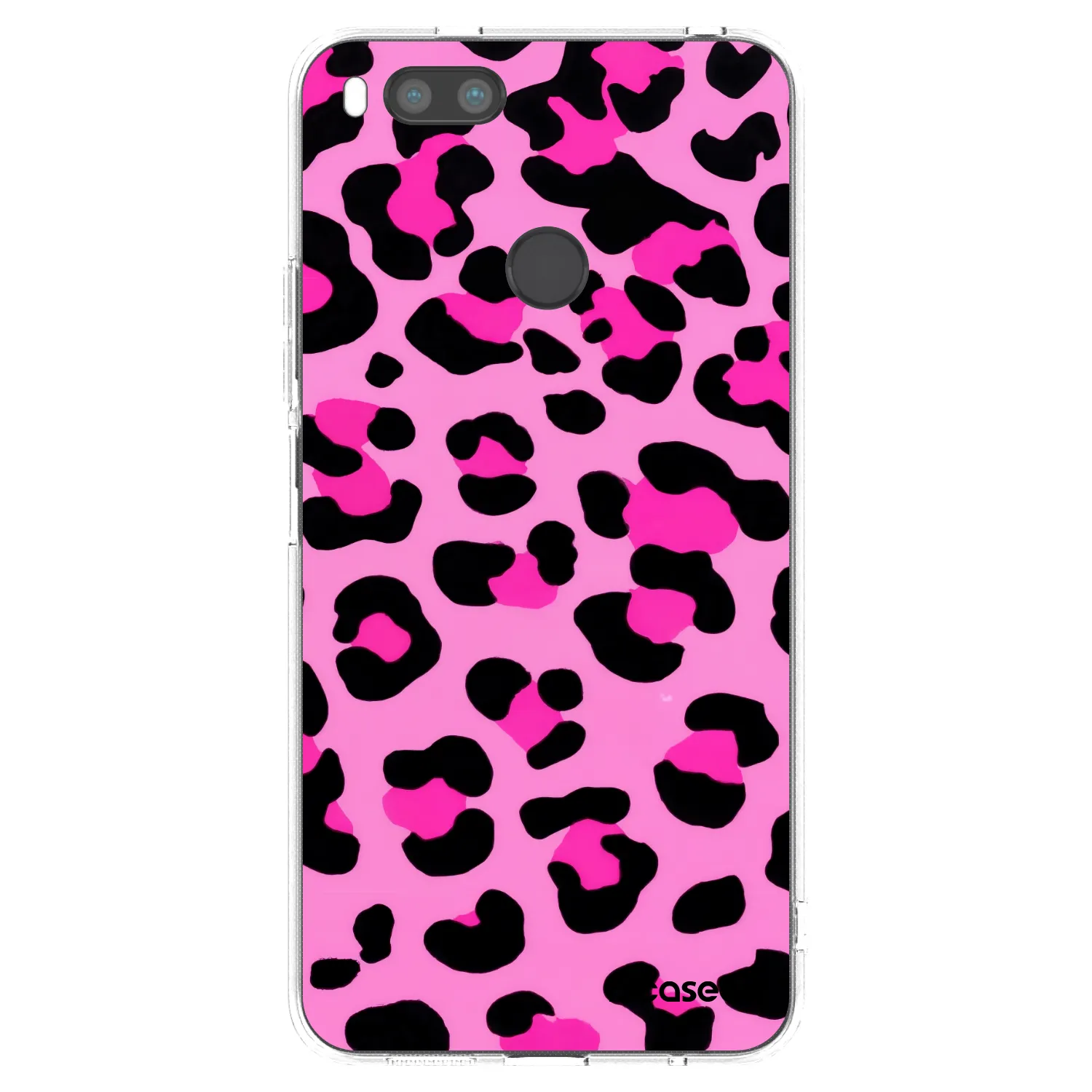 Picasee silikonski prozorni ovitek za Xiaomi Redmi A1 - Pink Tiger