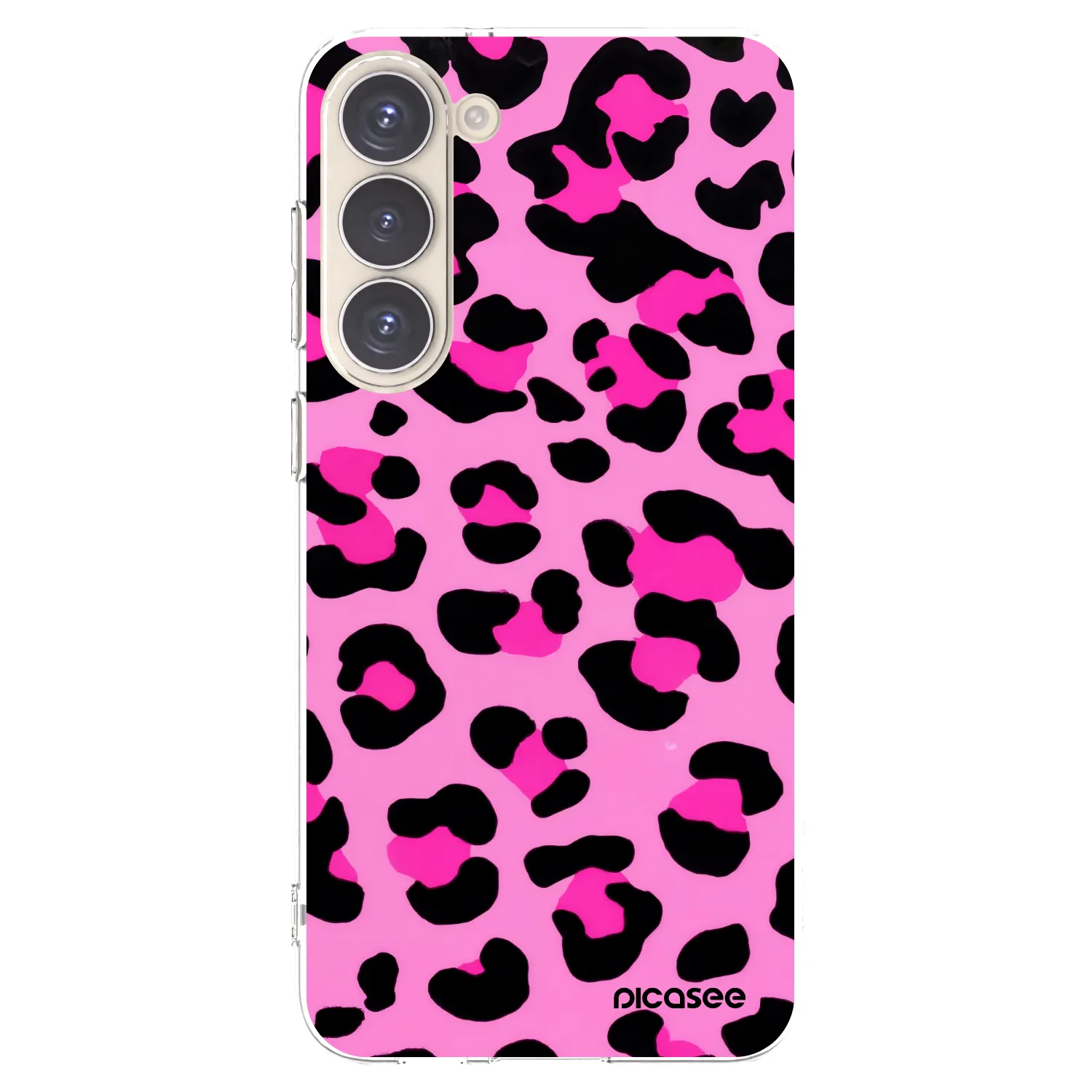 Picasee silikonski prozorni ovitek za Samsung Galaxy S23+ 5G - Pink Tiger