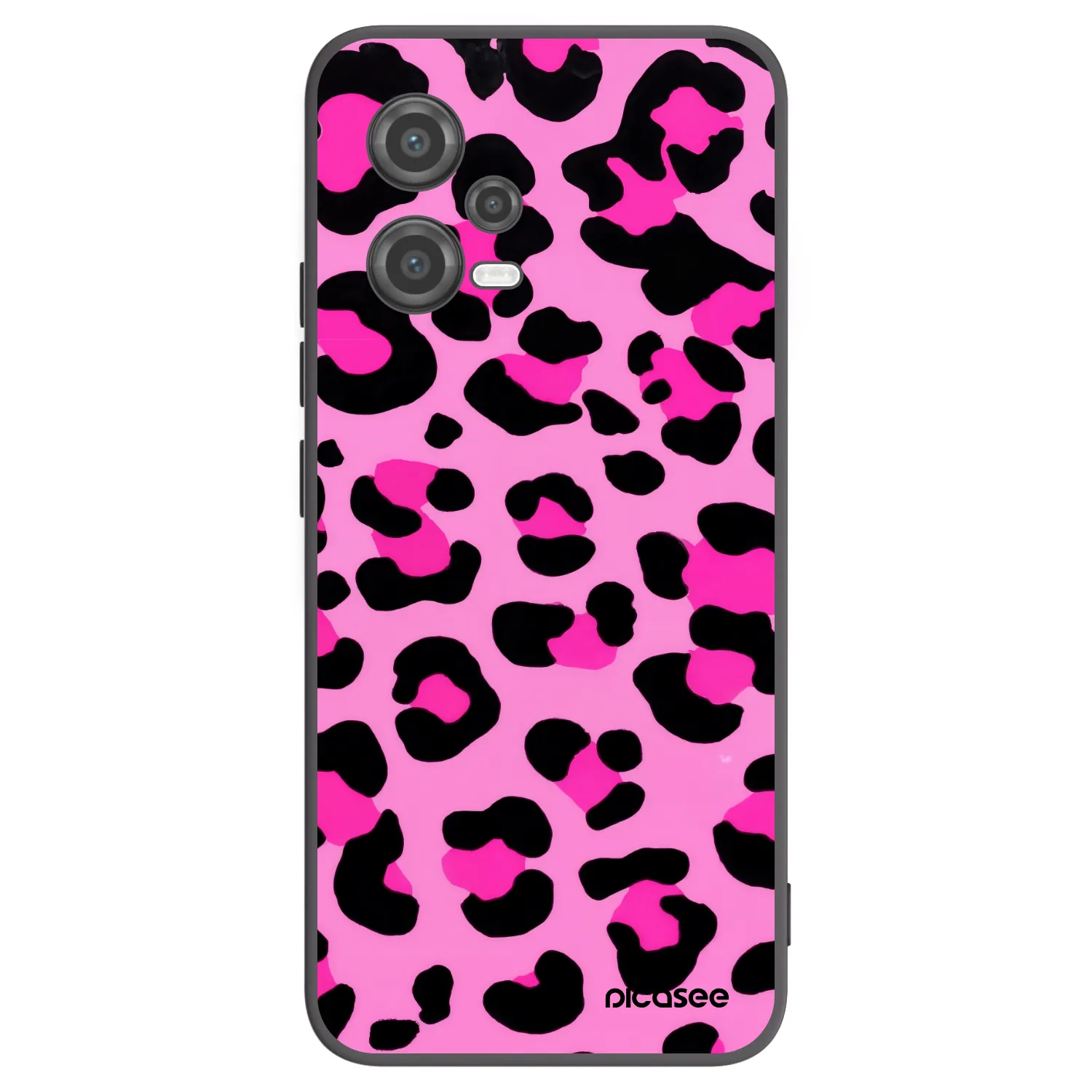 Picasee silikonski črni ovitek za Xiaomi Poco X5 - Pink Tiger