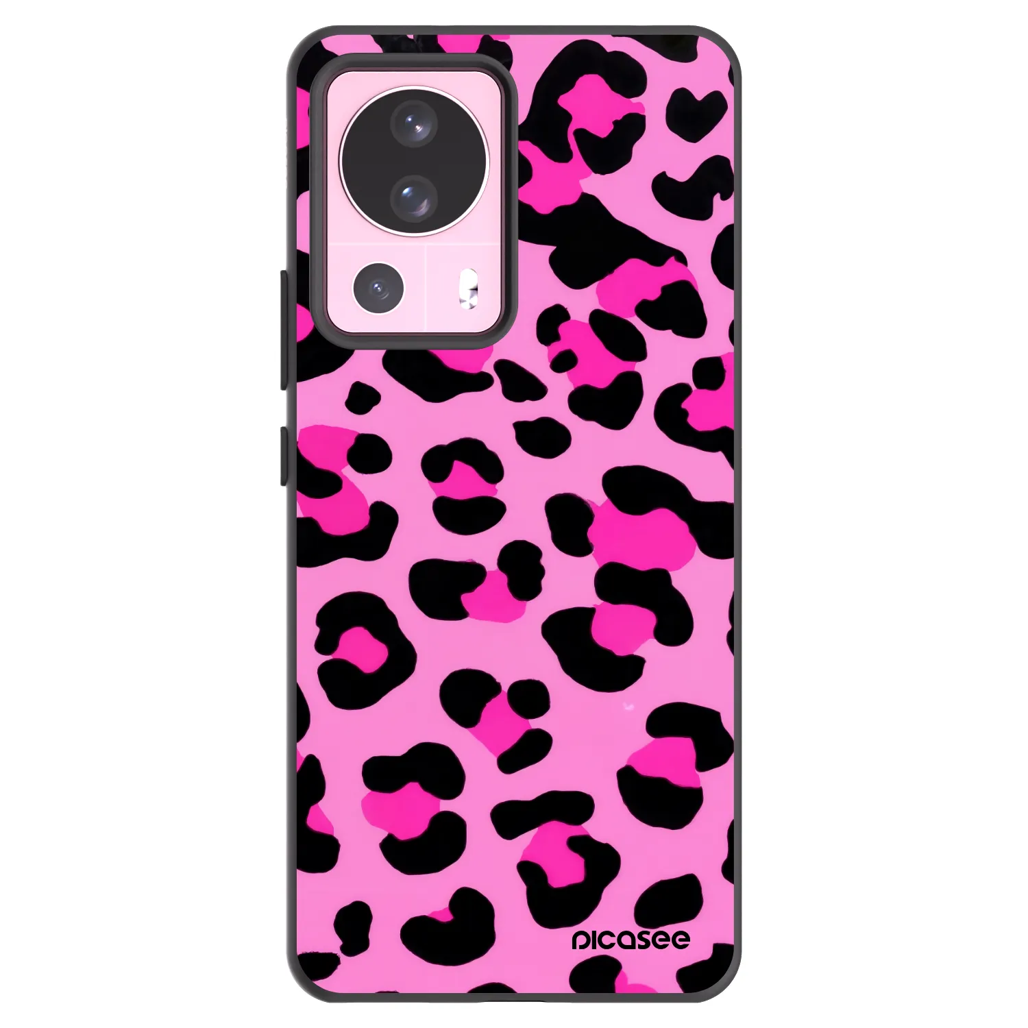 Picasee silikonski črni ovitek za Xiaomi 13 Lite - Pink Tiger