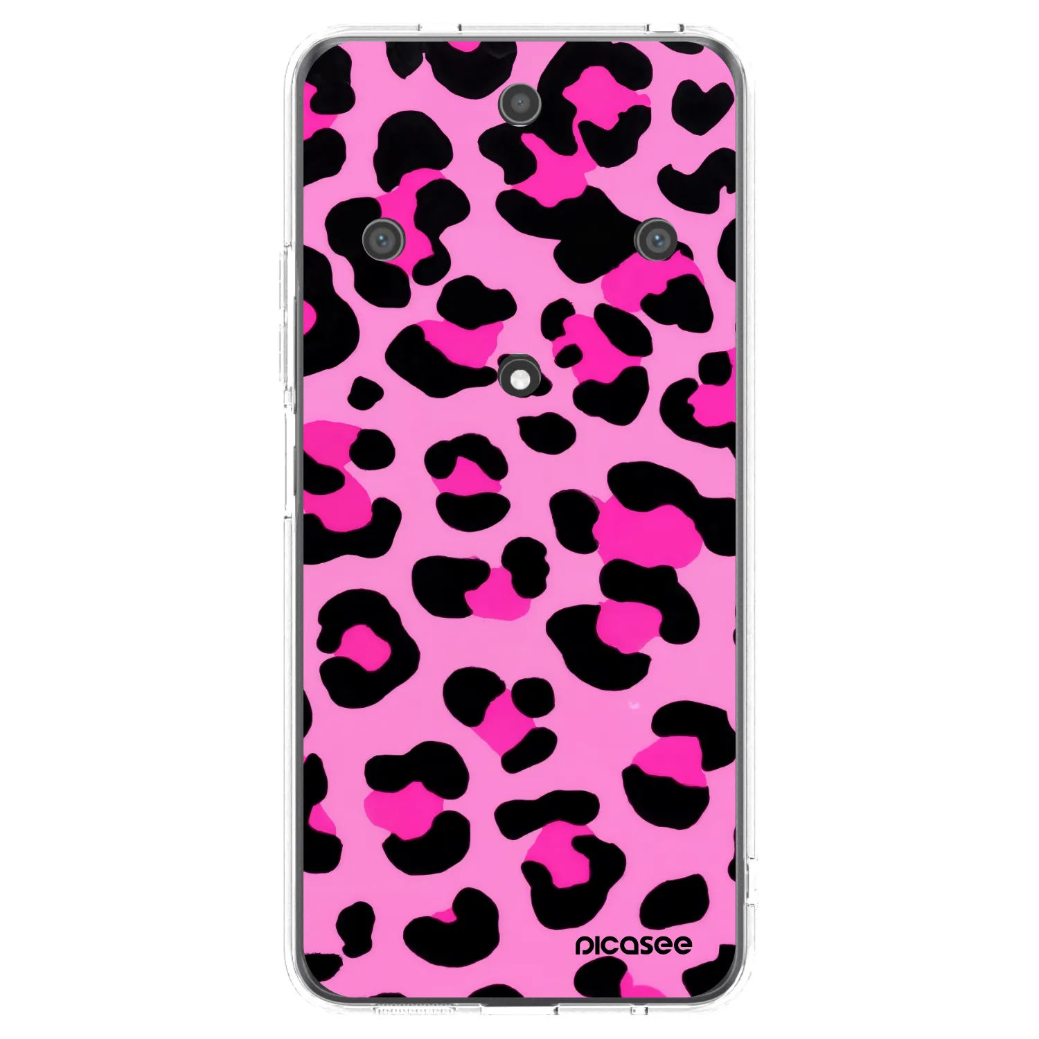 Picasee silikonski prozorni ovitek za Honor Magic5 Lite 5G - Pink Tiger