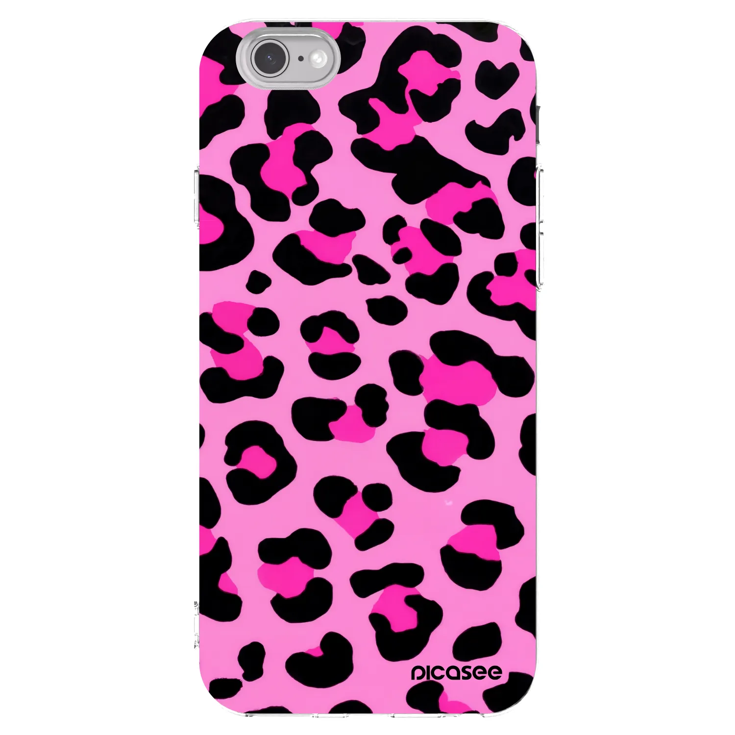 Picasee silikonski prozorni ovitek za Apple iPhone 6/6S - Pink Tiger