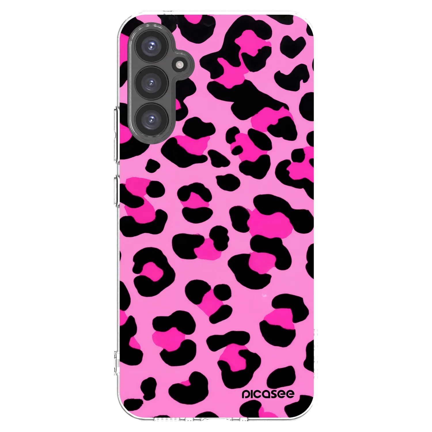 Picasee silikonski prozorni ovitek za Samsung Galaxy A34 5G A346B - Pink Tiger