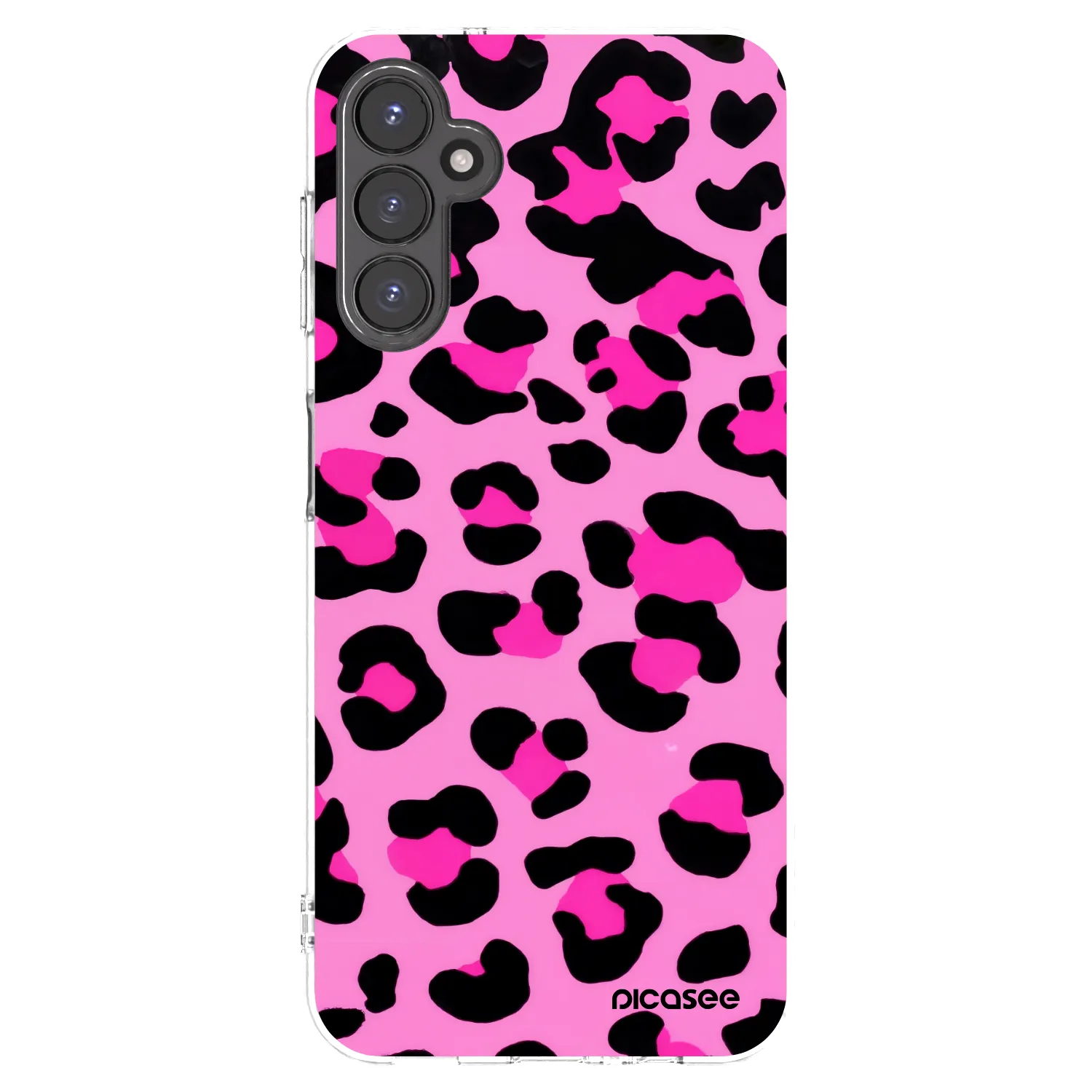 Picasee silikonski prozorni ovitek za Samsung Galaxy A14 5G A146P - Pink Tiger