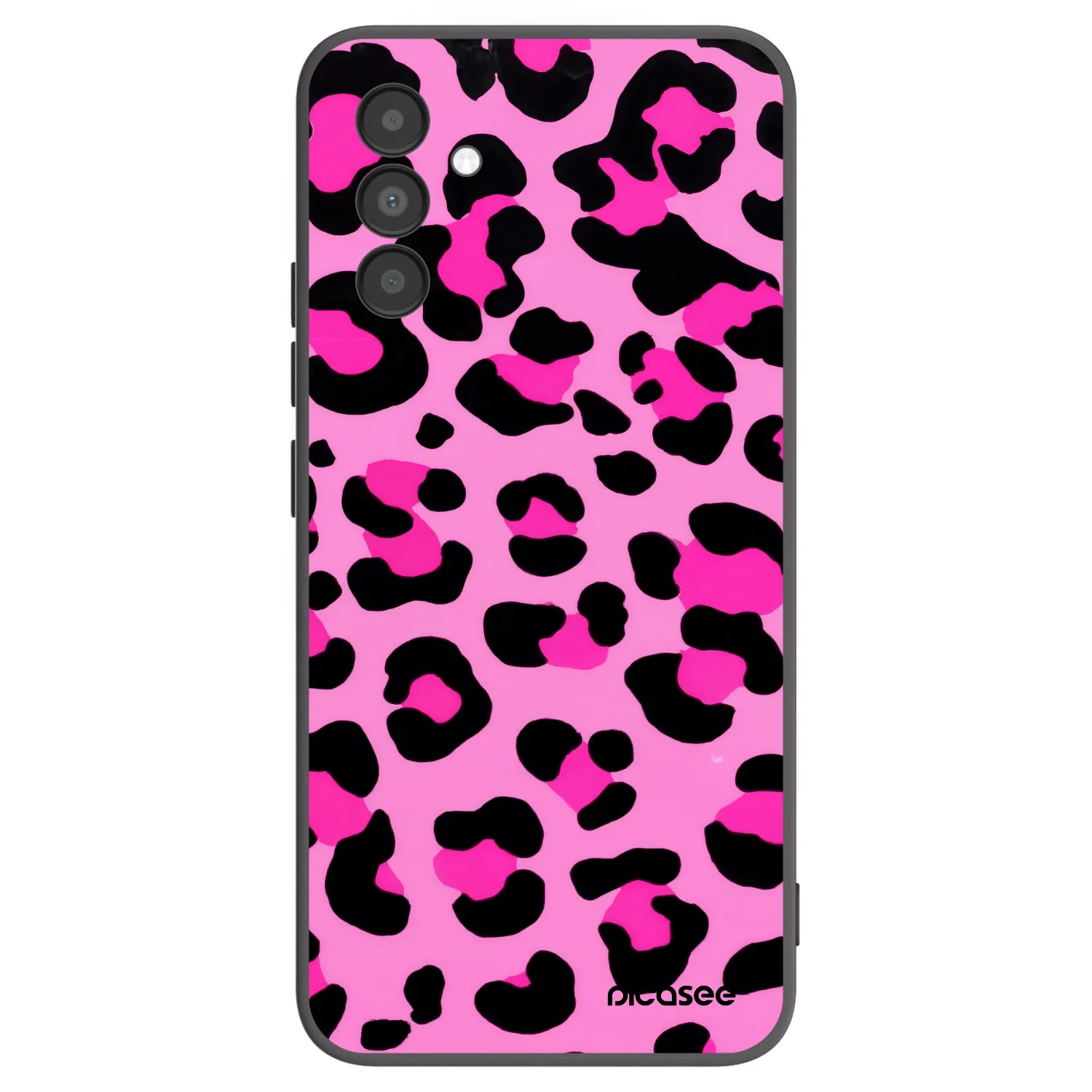 Picasee silikonski črni ovitek za Samsung Galaxy A04s A047F - Pink Tiger