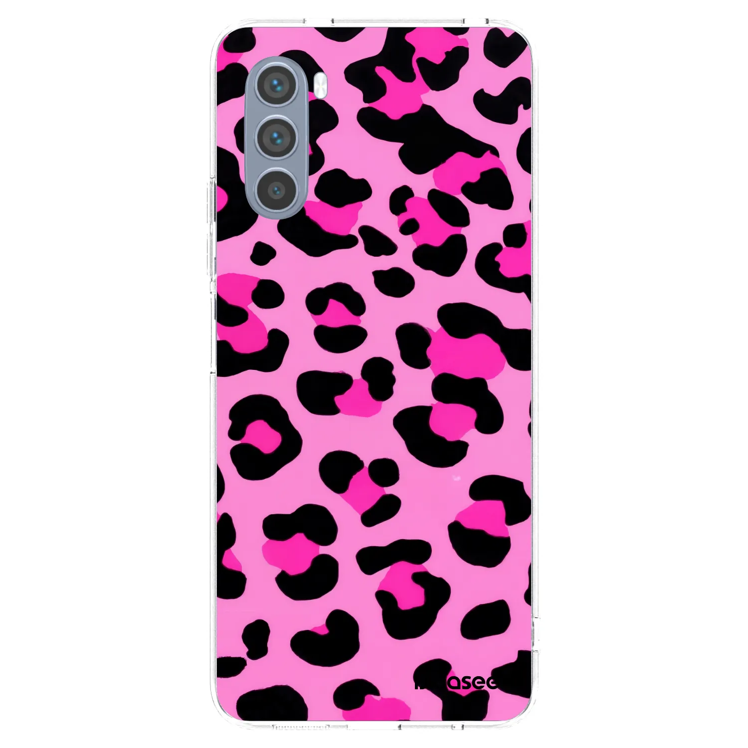 Picasee silikonski prozorni ovitek za Motorola Moto G62 - Pink Tiger