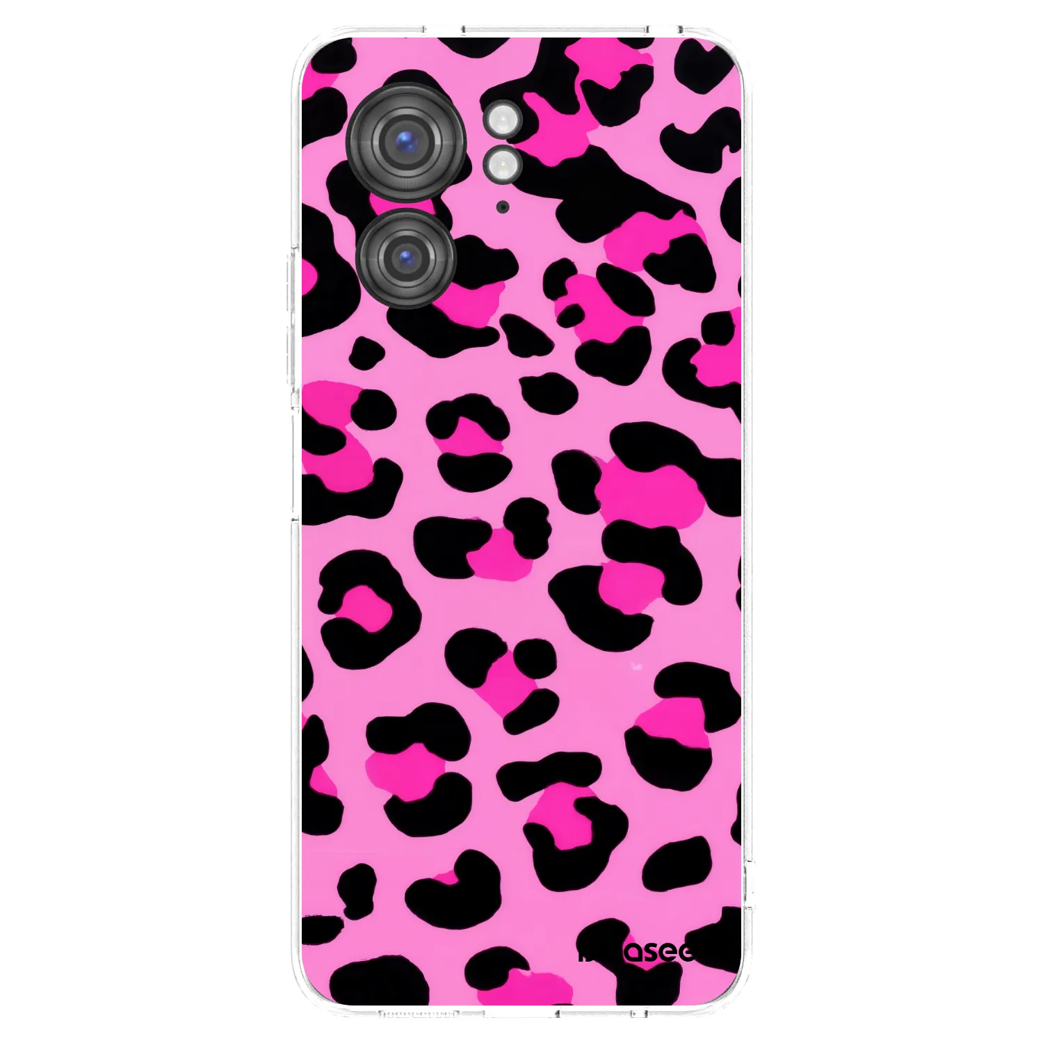 Picasee silikonski prozorni ovitek za Motorola Edge 40 - Pink Tiger