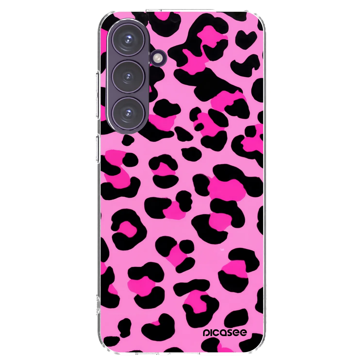 Picasee silikonski prozorni ovitek za Samsung Galaxy S24+ S926B 5G - Pink Tiger