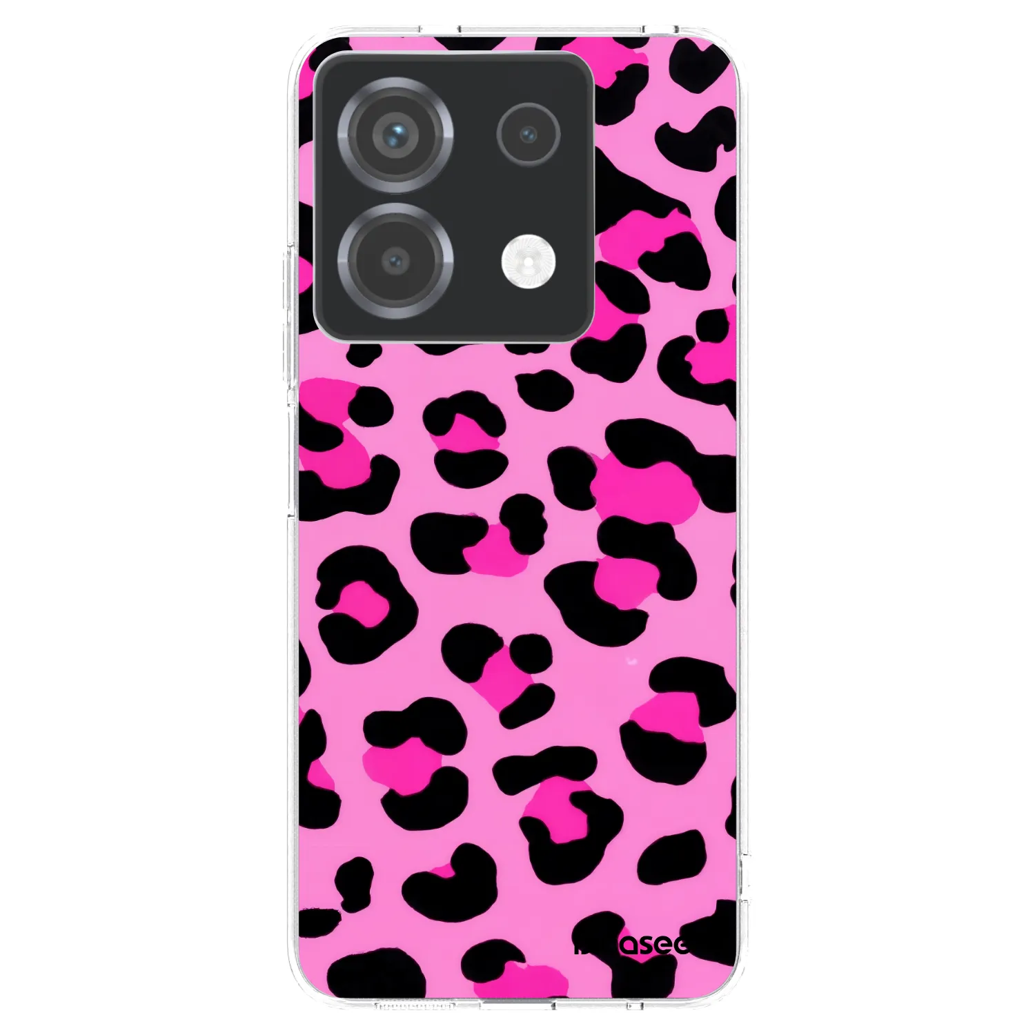 Picasee silikonski prozorni ovitek za Xiaomi Poco X6 - Pink Tiger