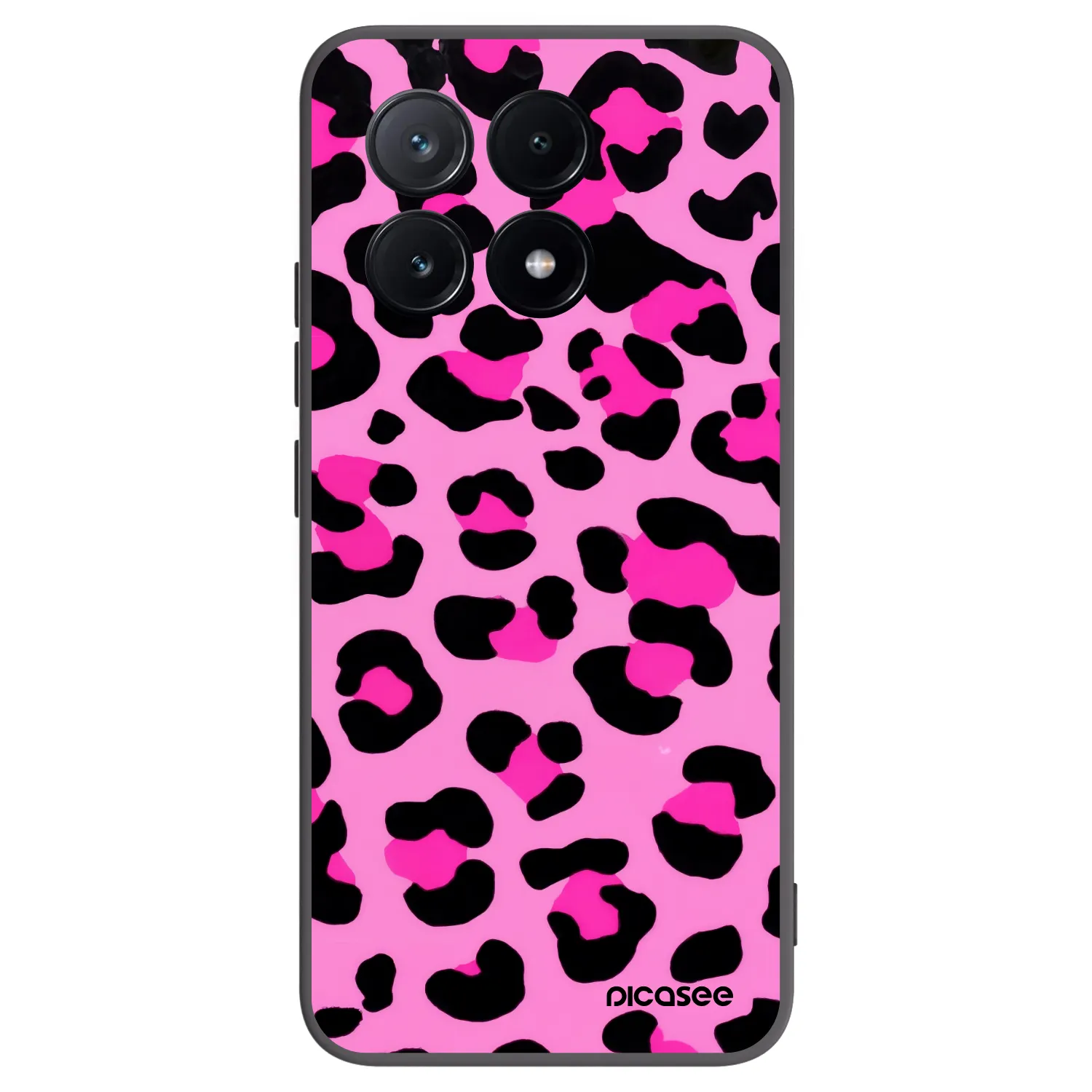 Picasee silikonski črni ovitek za Xiaomi Poco X6 Pro - Pink Tiger