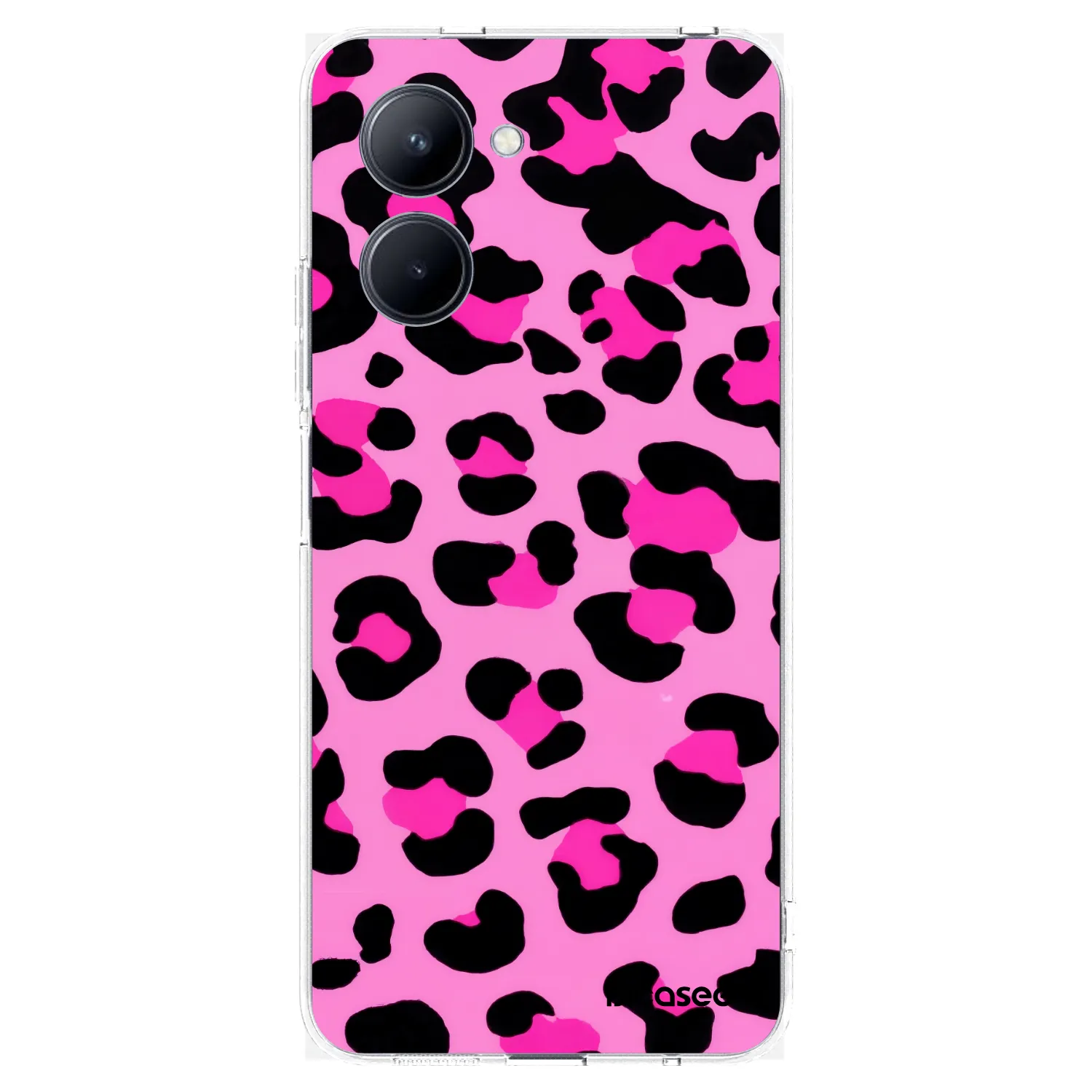 Picasee silikonski prozorni ovitek za Realme C33 (2023) - Pink Tiger