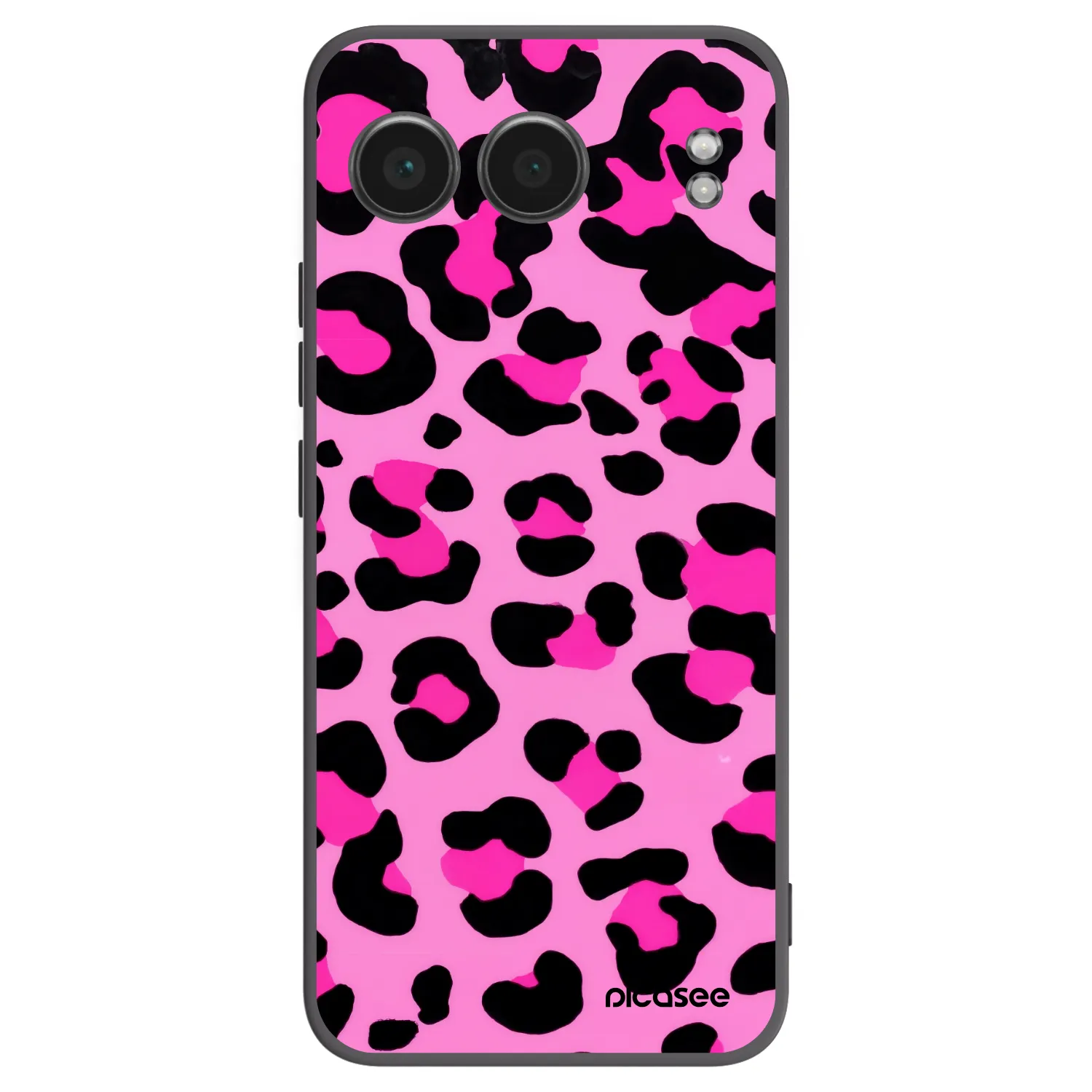 Picasee silikonski črni ovitek za OnePlus Nord 4 - Pink Tiger
