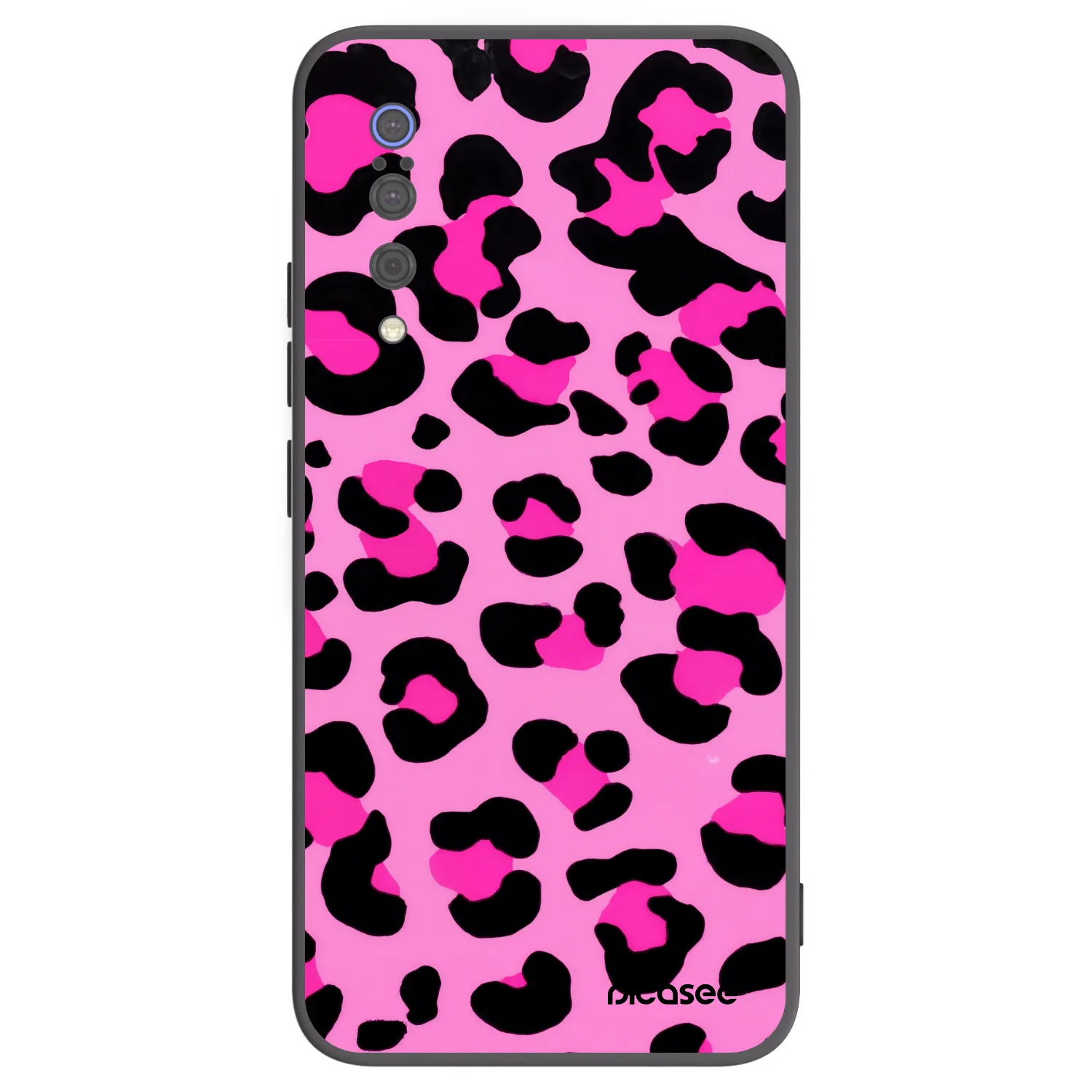 Picasee silikonski črni ovitek za Xiaomi Mi 9 - Pink Tiger