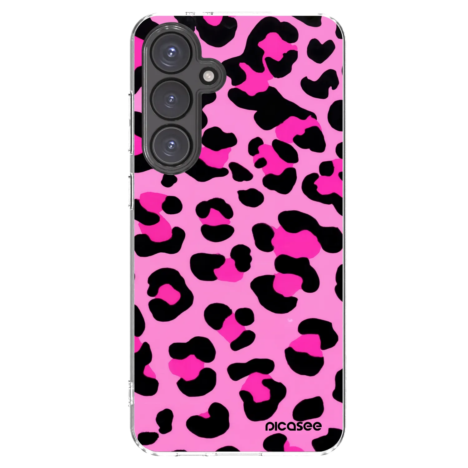 Picasee silikonski prozorni ovitek za Samsung Galaxy S24 FE S721B - Pink Tiger