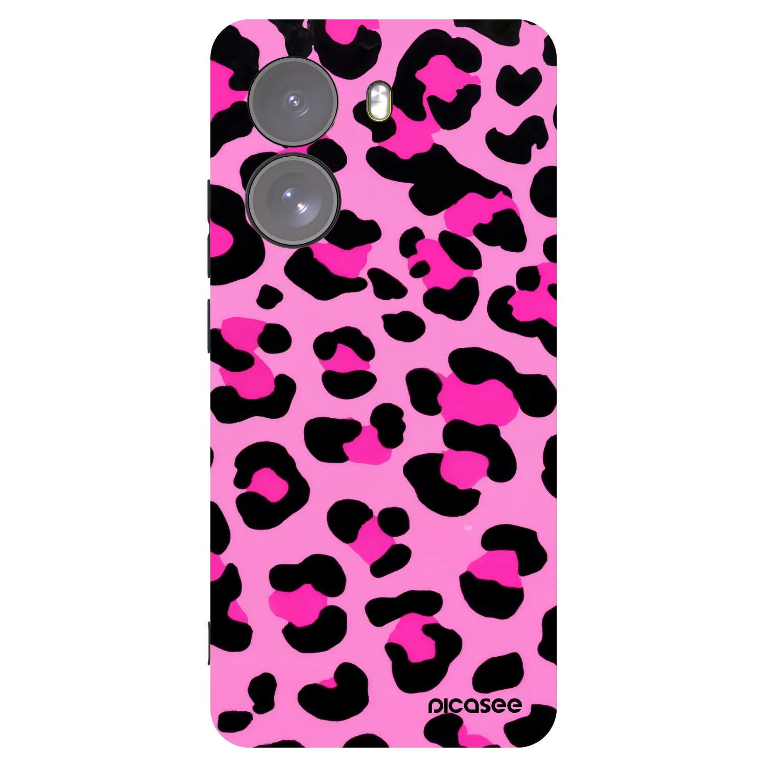 Picasee silikonski črni ovitek za Xiaomi Poco X7 - Pink Tiger
