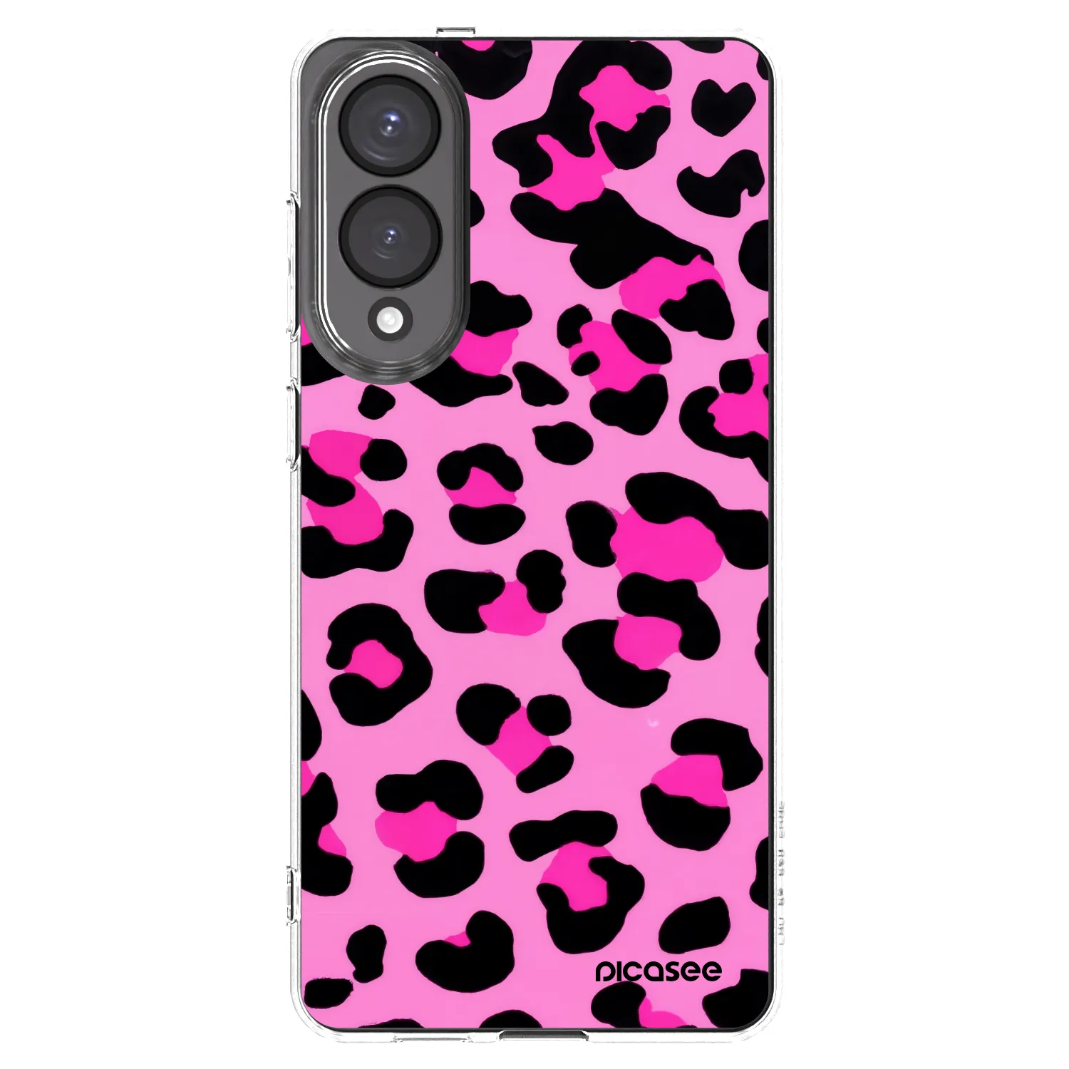 Picasee silikonski prozorni ovitek za Samsung Galaxy S25 Edge 5G - Pink Tiger