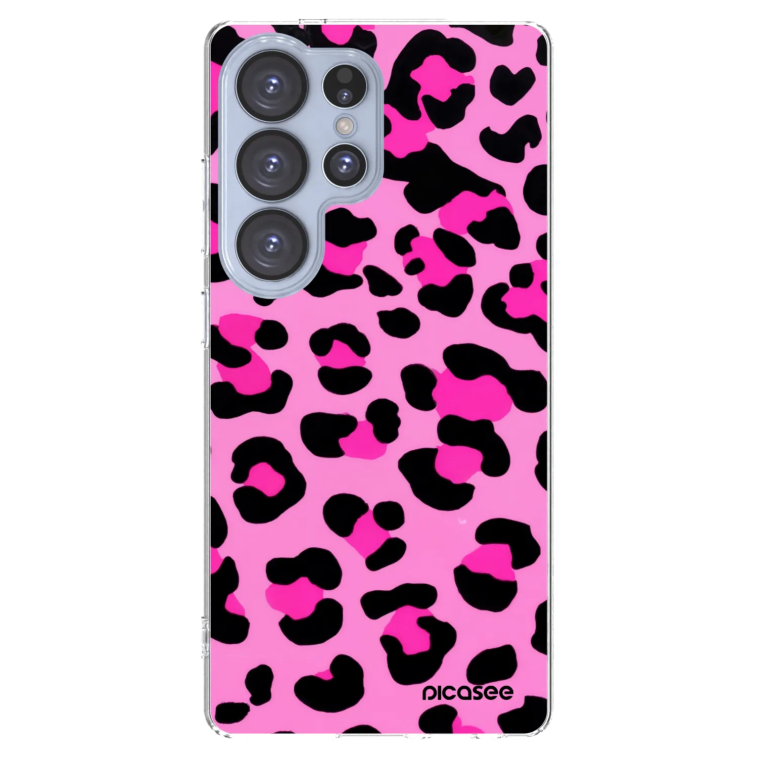 Picasee silikonski prozorni ovitek za Samsung Galaxy S25 Ultra 5G - Pink Tiger