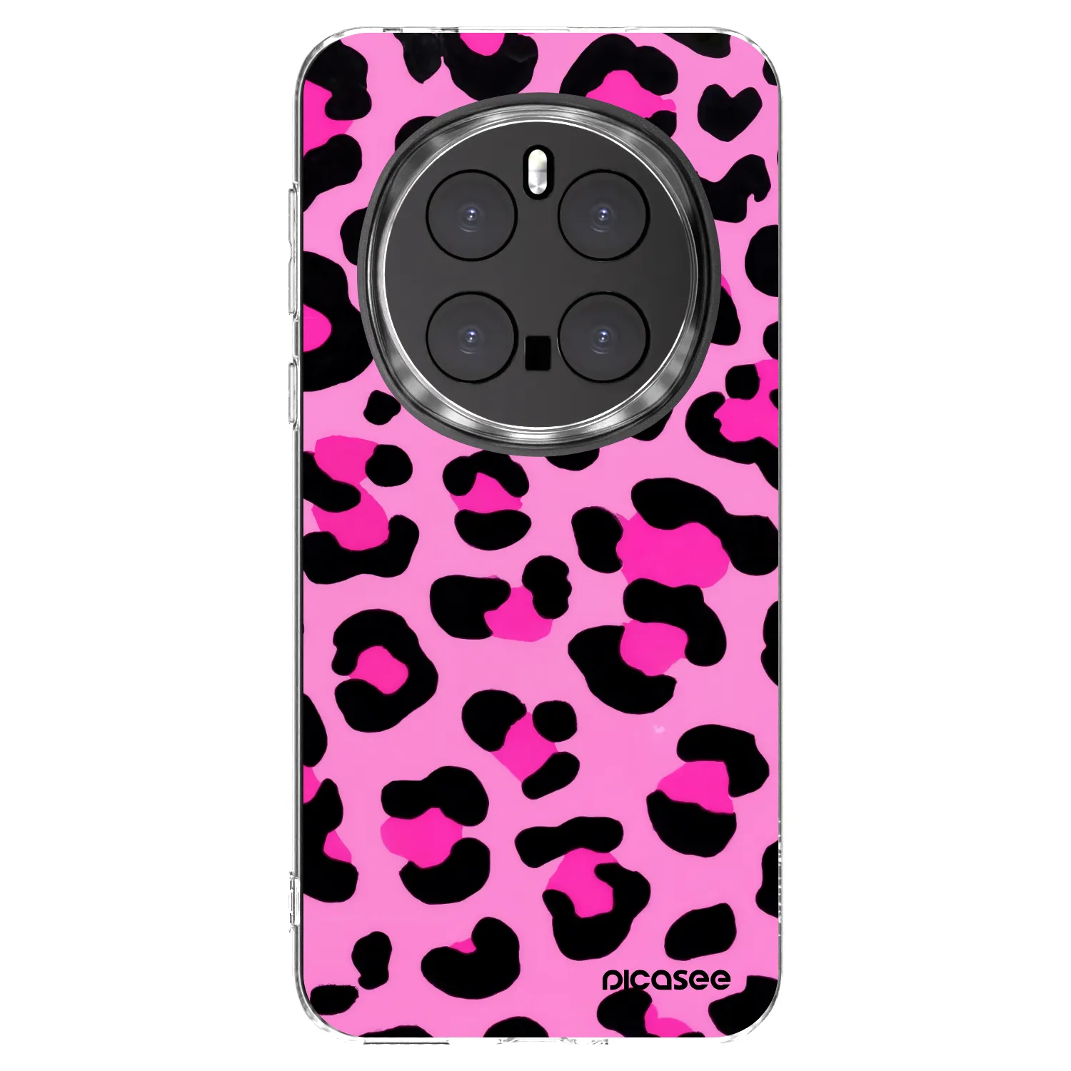 Picasee silikonski prozorni ovitek za Honor Magic7 Pro 5G - Pink Tiger