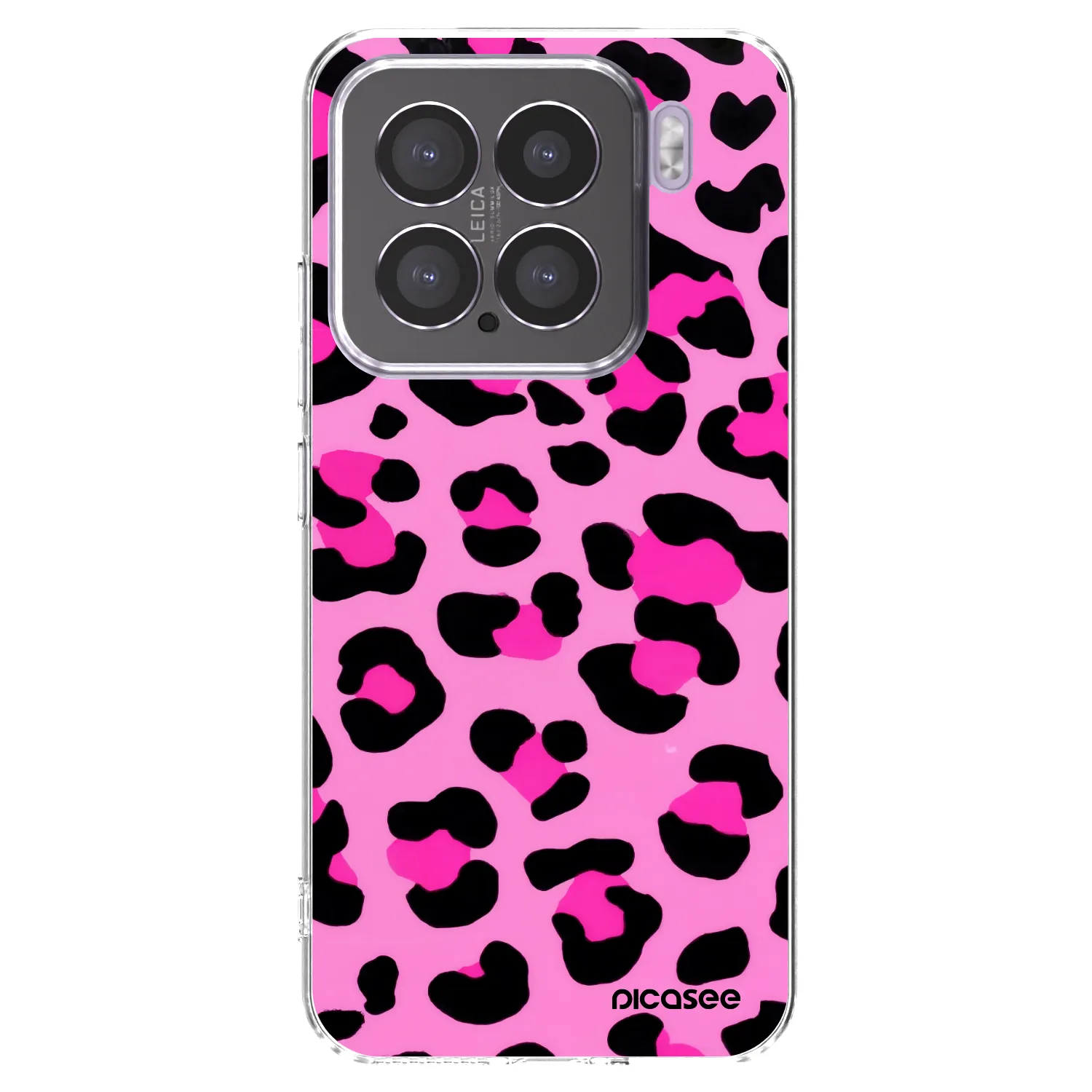 Picasee silikonski prozorni ovitek za Xiaomi 15 - Pink Tiger