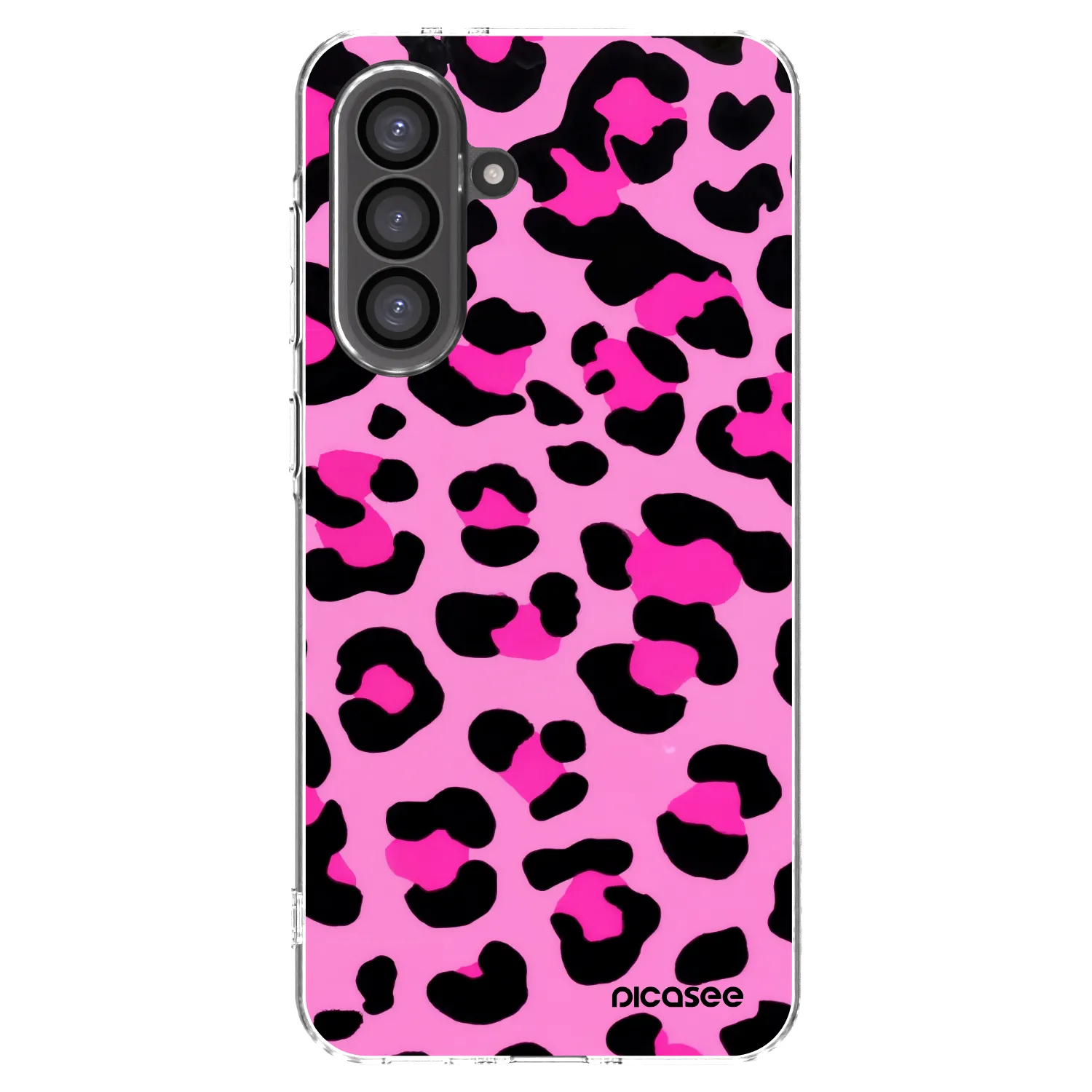 Picasee silikonski prozorni ovitek za Samsung Galaxy A56 5G A566B - Pink Tiger