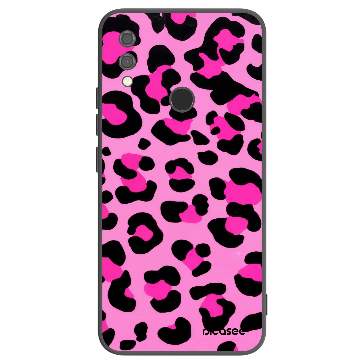 Picasee silikonski črni ovitek za Xiaomi Redmi Note 7 - Pink Tiger