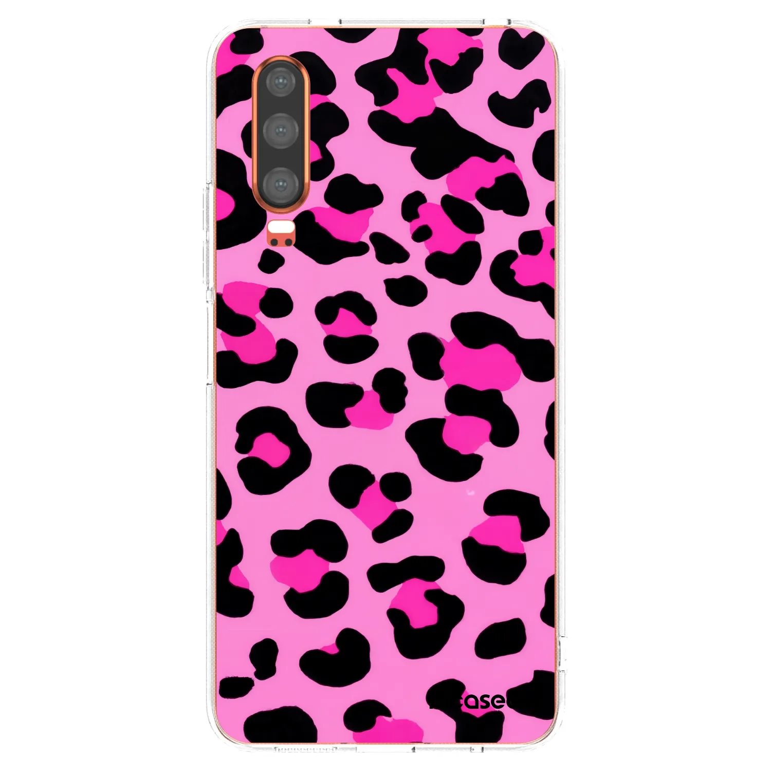 Picasee silikonski prozorni ovitek za Huawei P30 - Pink Tiger