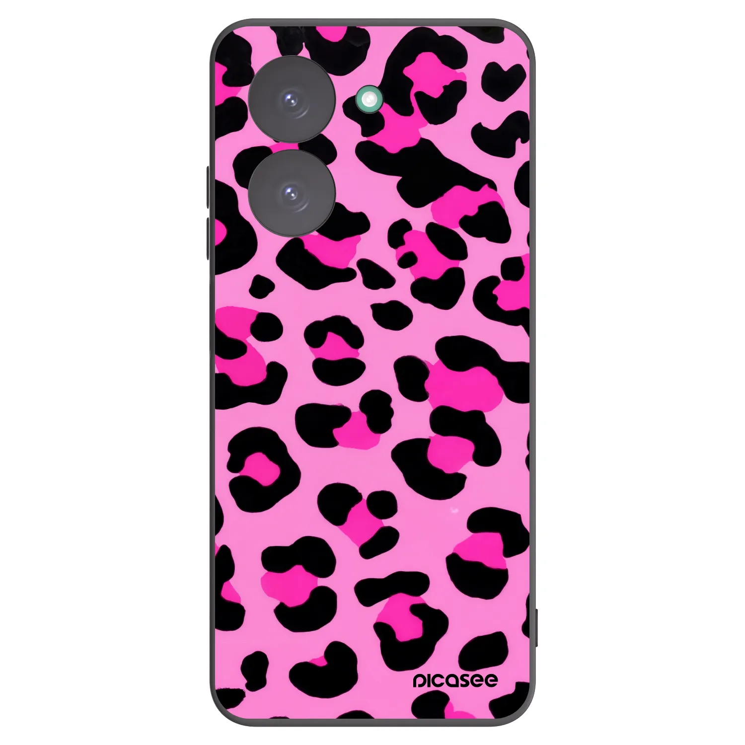 Picasee silikonski črni ovitek za Xiaomi Redmi A5 - Pink Tiger