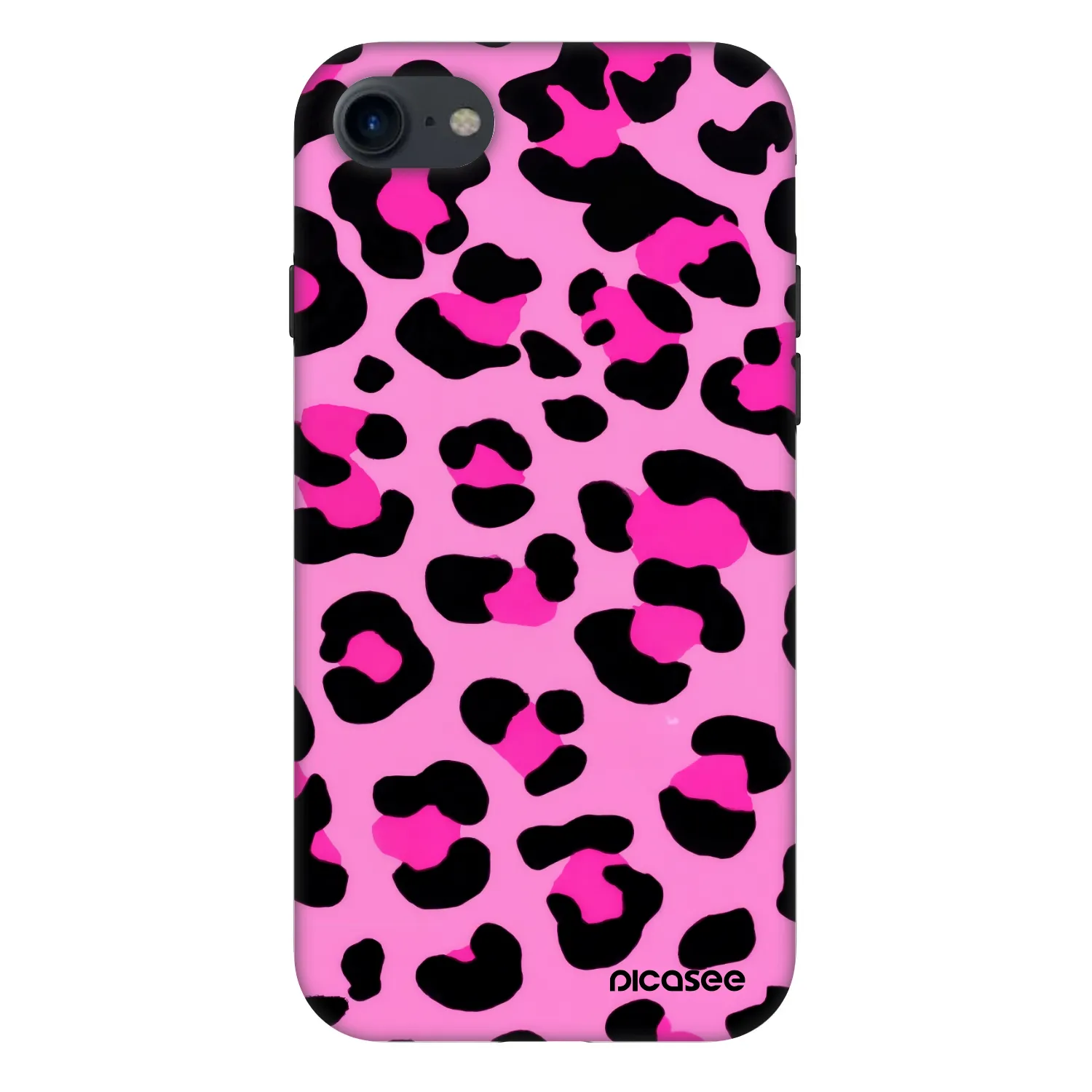 Picasee Fashion Case za Apple iPhone SE 2020 - Pink Tiger