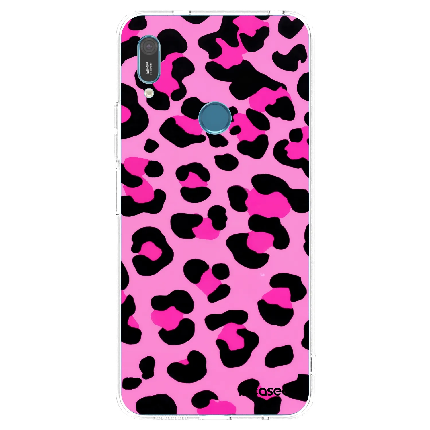 Picasee silikonski prozorni ovitek za Huawei Y6 2019 - Pink Tiger