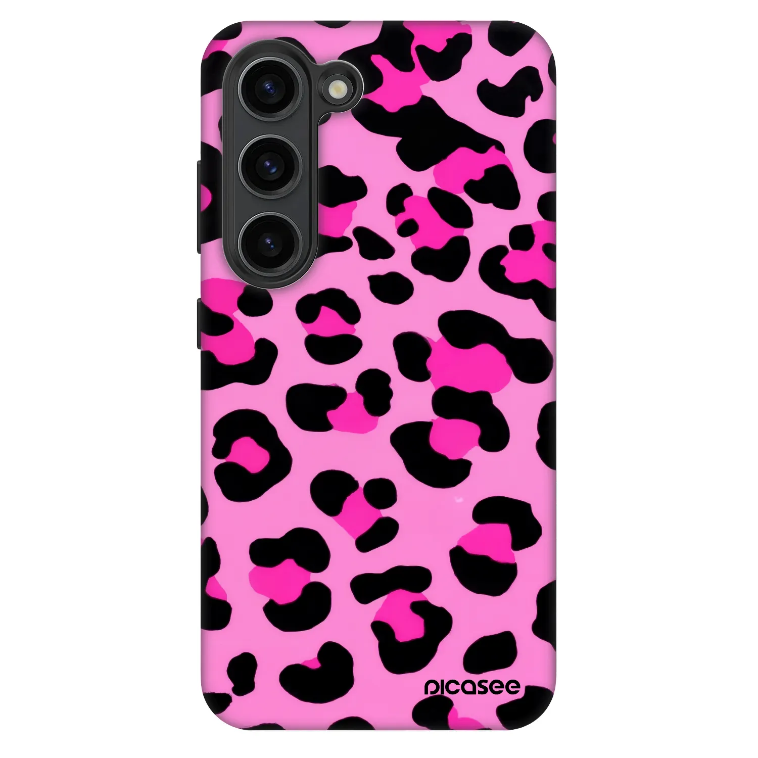Picasee Fashion Case za Samsung Galaxy S23 5G - Pink Tiger