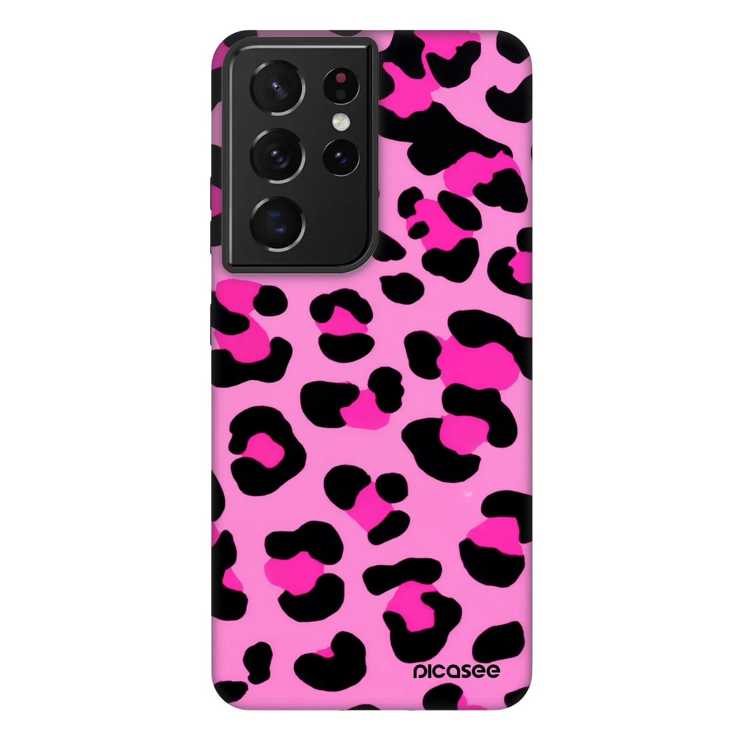Picasee Fashion Case za Samsung Galaxy S21 Ultra 5G G998B - Pink Tiger