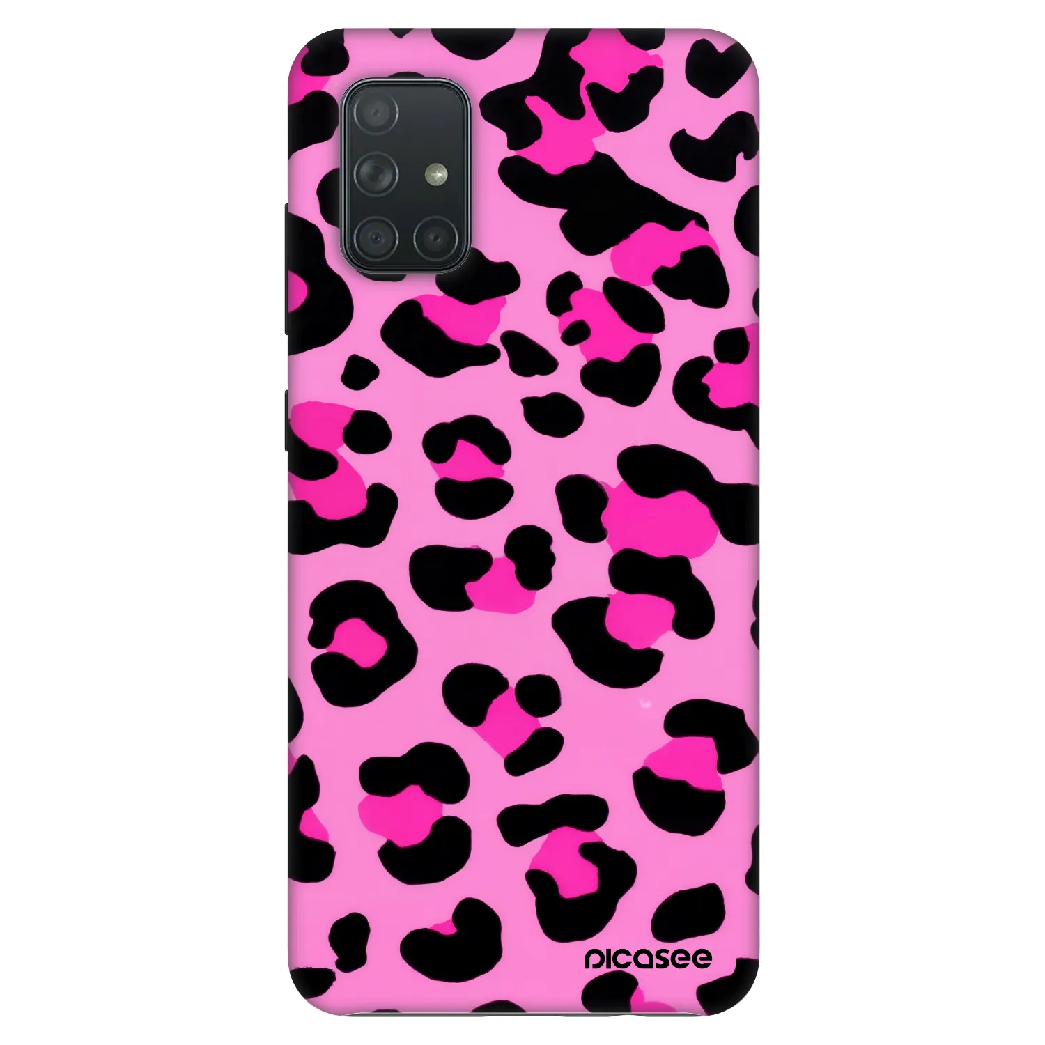 Picasee Fashion Case za Samsung Galaxy A71 A715F - Pink Tiger